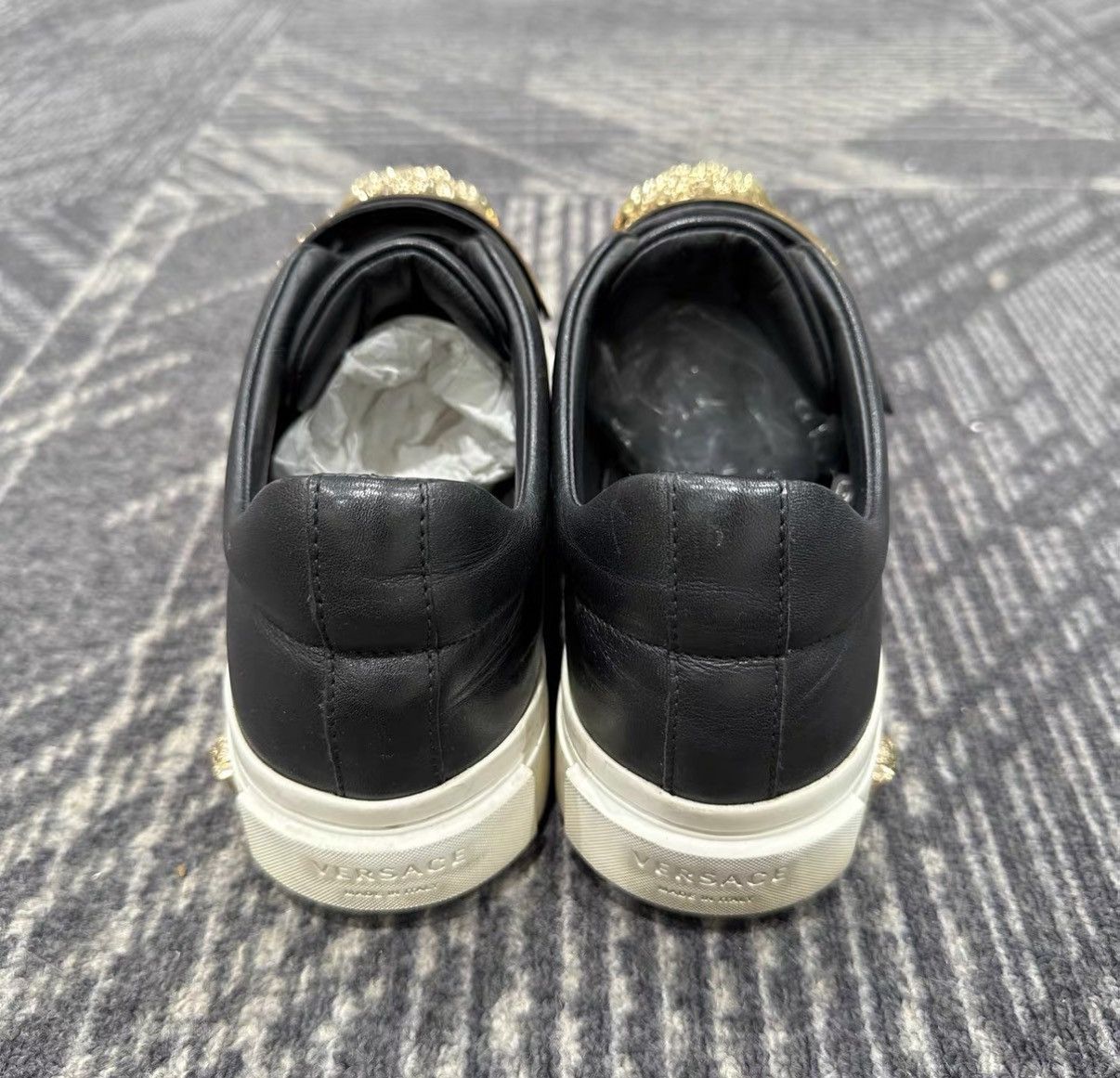 Versace Versace Medusa Casual Leather Shoes J42 Size US 5 / IT 35 - 3 Thumbnail