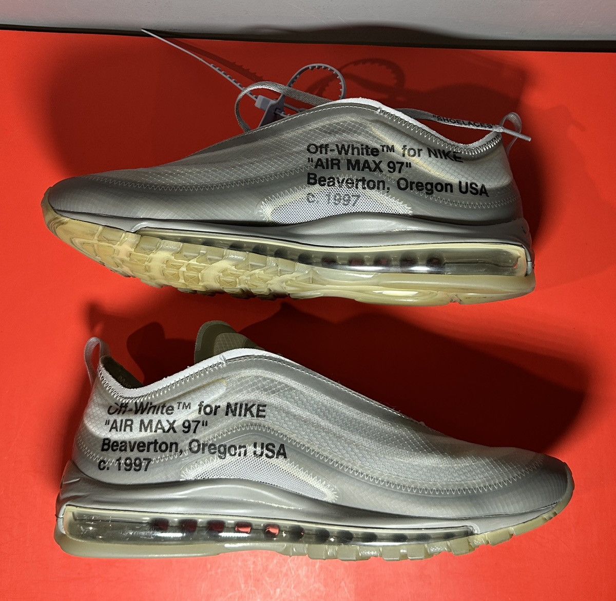 Nike × Off-White Size 10 - Off-White X Air Max 97 Menta Size US 10 / EU 43 - 3 Thumbnail