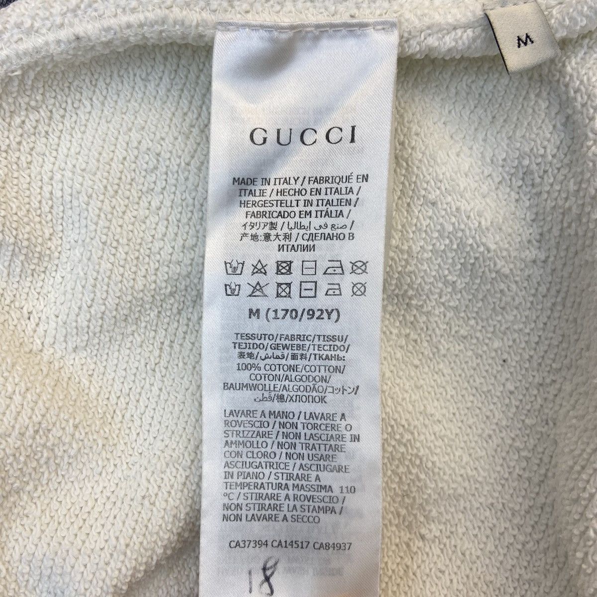 Gucci Gucci White Cherry Pattern Pullover Sweatshirt K26WX Size M / US 6-8 / IT 42-44 - 7 Thumbnail