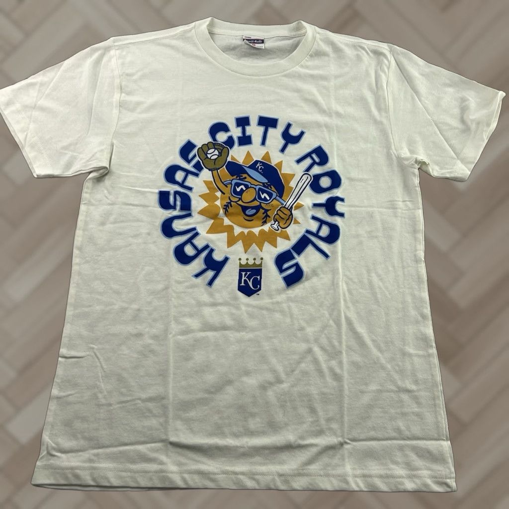 Vintage Charlie Hustle Short Sleeve Kansas City Royals T Shirt Men's M White Size US M / EU 48-50 / 2 - 1 Thumbnail