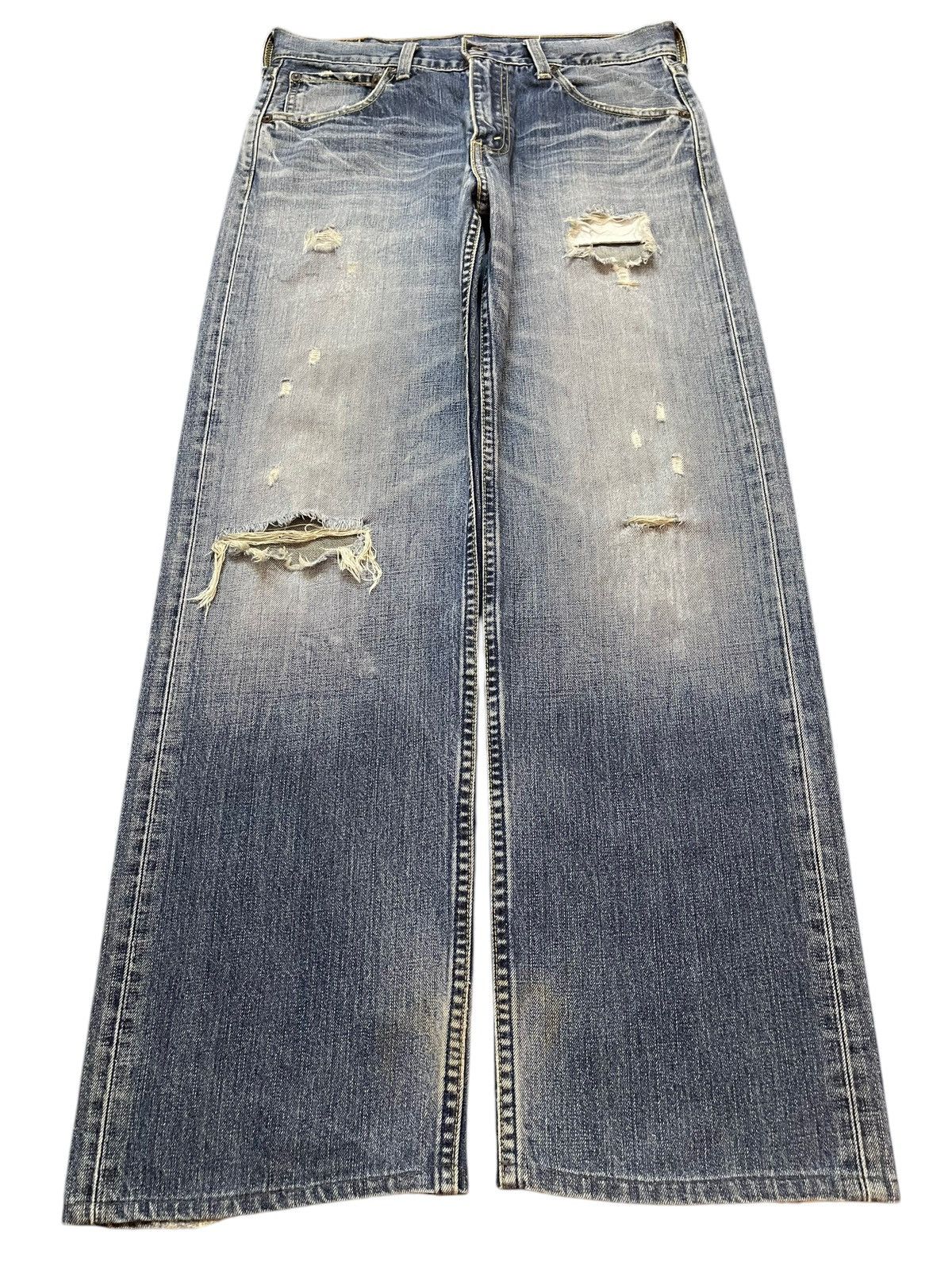 Levi's × Vintage Vintage Levis 503 Jeans Faded Blue Denim KJ2094
