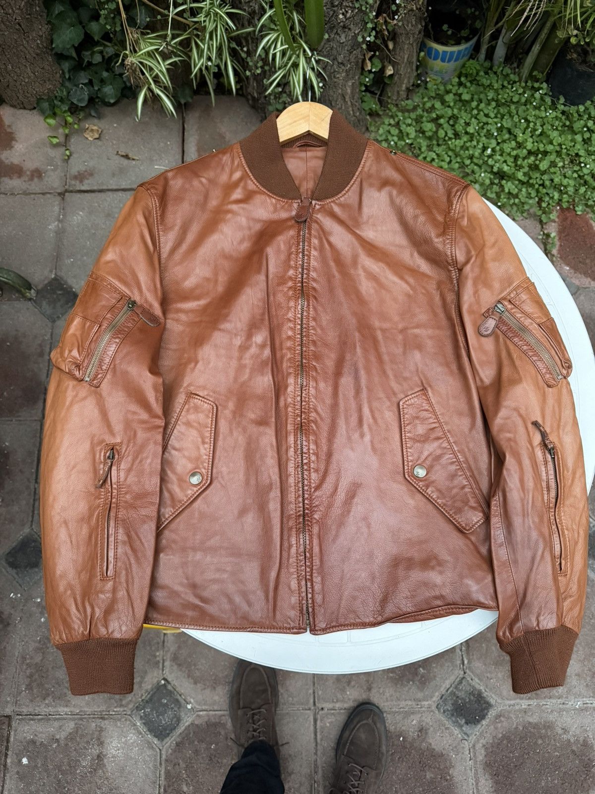 Ralph Lauren Purple Label Puple label leather jacket italy Size US M / EU 48-50 / 2 - 13 Thumbnail