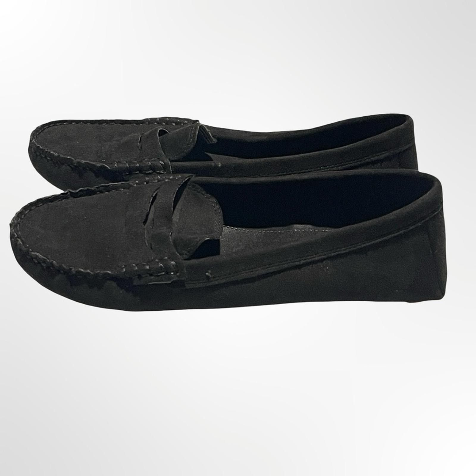 H&M H&M Black Suede Penny Loafers - Women size 7 NWOT Size US 7 / IT 37 - 4 Thumbnail