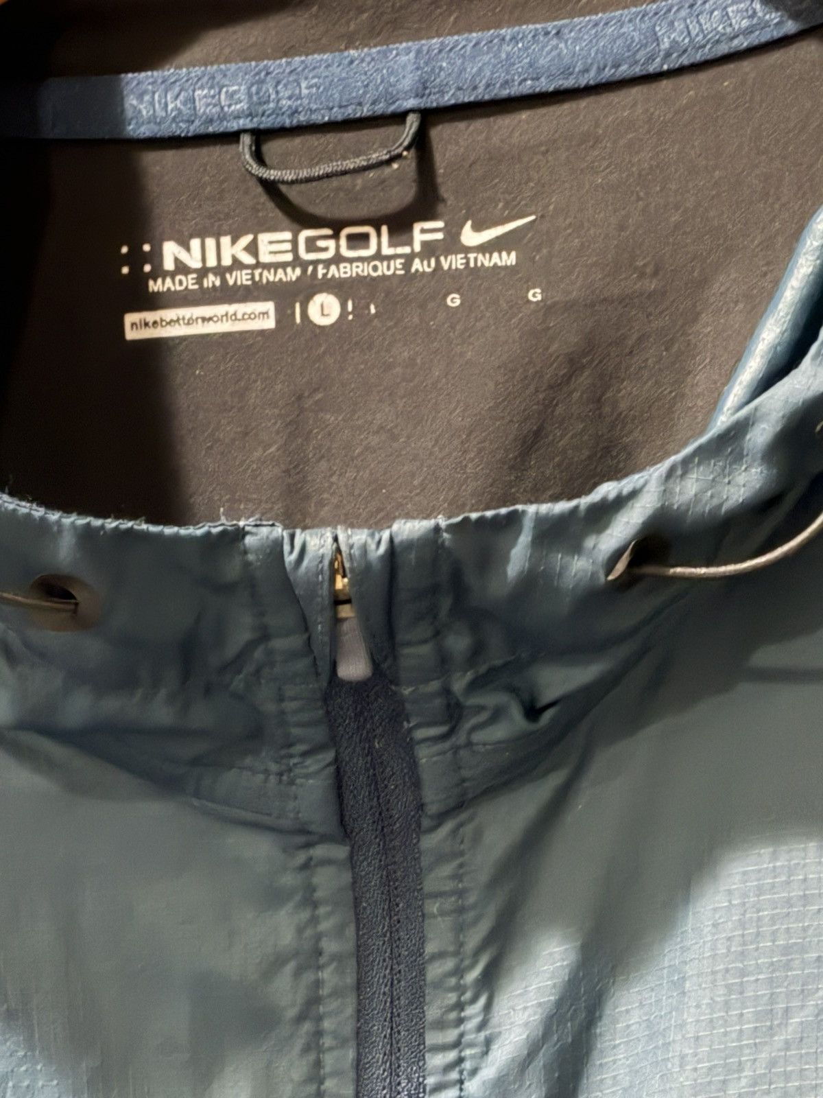 Nike Nike Golf Spellout Packable Hoodie Jacket Large Bin 2 Size US L / EU 52-54 / 3 - 3 Thumbnail