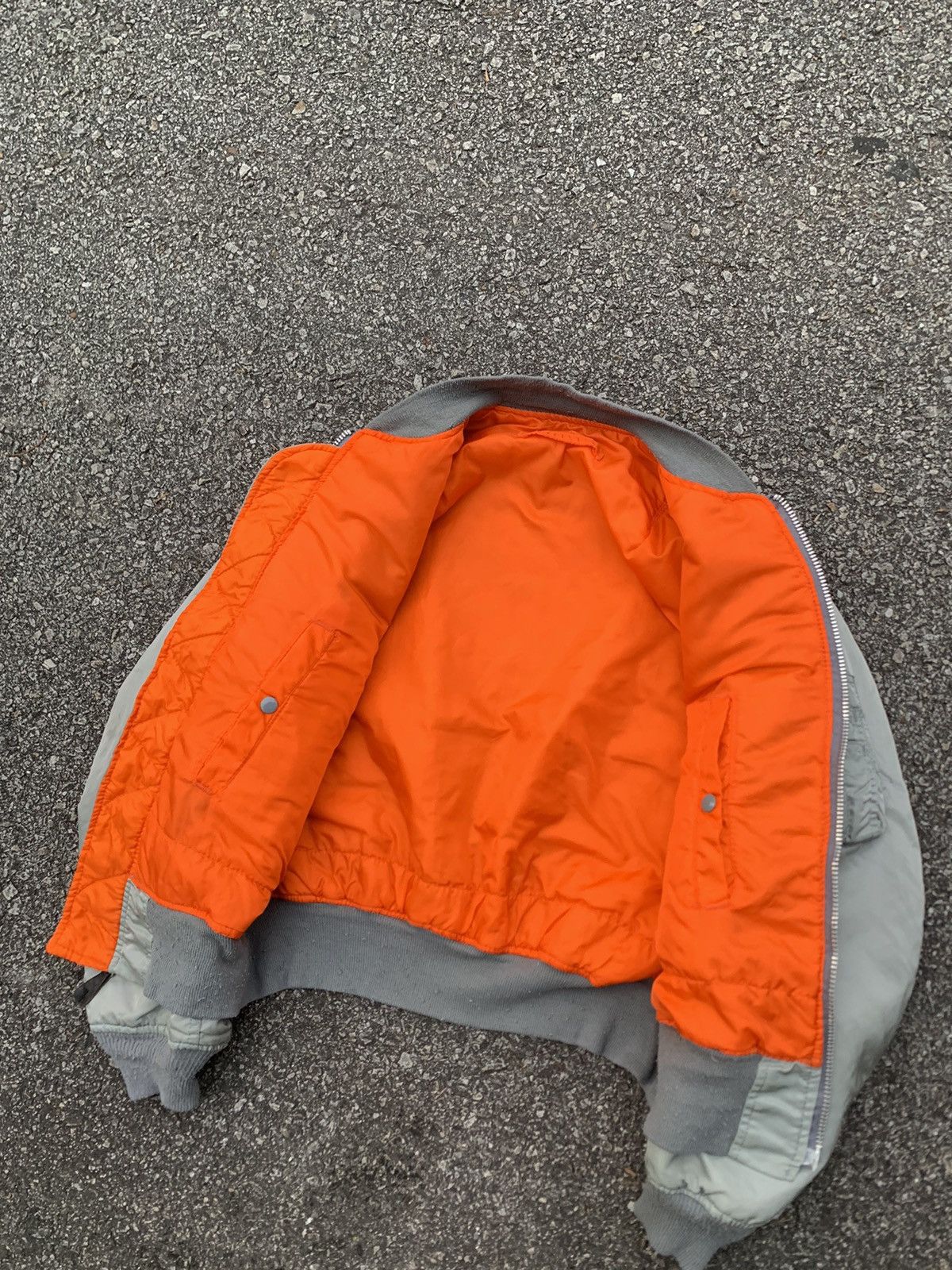 Alpha Industries 🪖VINTAGE ALPHA INDUSTRIES MA-1 FLYERS BOMBER JACKET Size US L / EU 52-54 / 3 - 8 Thumbnail