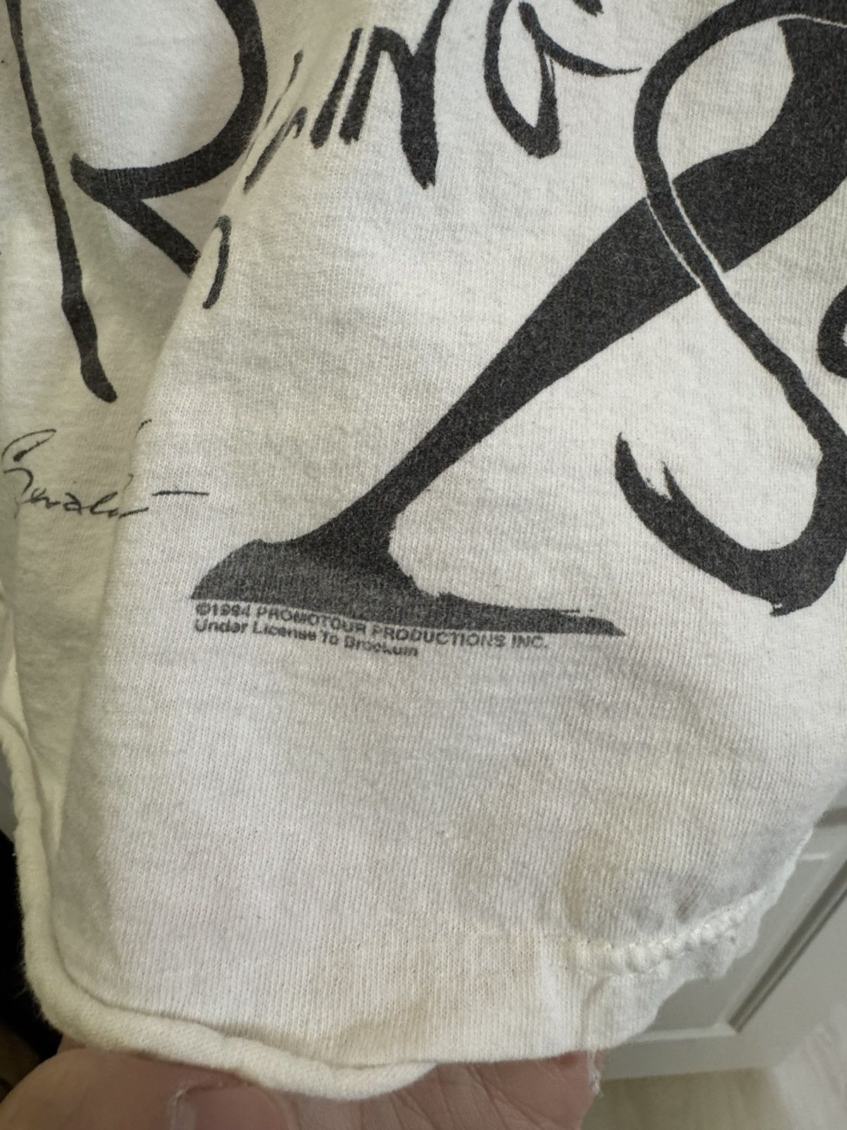 The Rolling Stones Rare 90’s The Rolling Stones Brockum Tag Vintage T-Shirt Size US XL / EU 56 / 4 - 6 Thumbnail