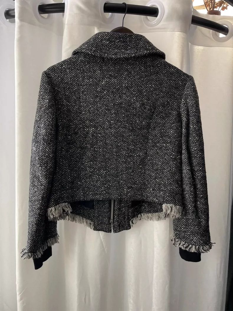 Yohji Yamamoto yohji Yamamoto size 1 Medieval Women's Black Fur Zip Jacke Size M / US 6-8 / IT 42-44 - 2 Thumbnail