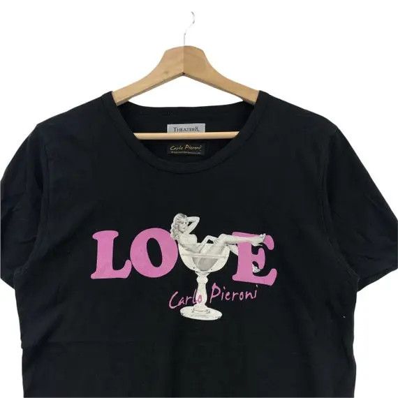 Japanese Brand CARLO PIERONI THEATER Japan 8 Love Photographer Tee Shirt Size S / US 4 / IT 40 - 3 Thumbnail