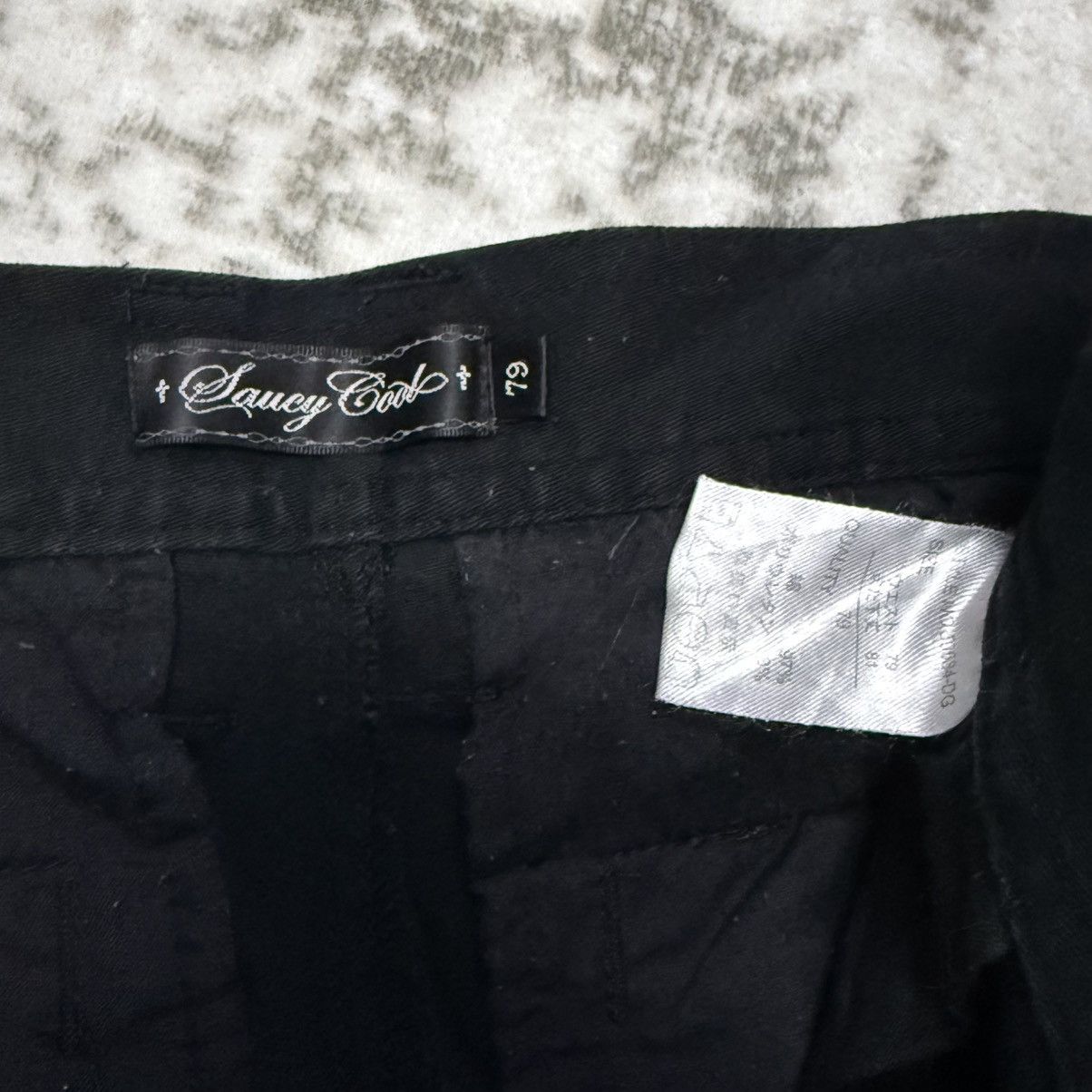 Le Grande Bleu (L.G.B.) Japanese Brand Saucy Cool Bondage Cargo Pants Size US 30 / EU 46 - 12 Thumbnail