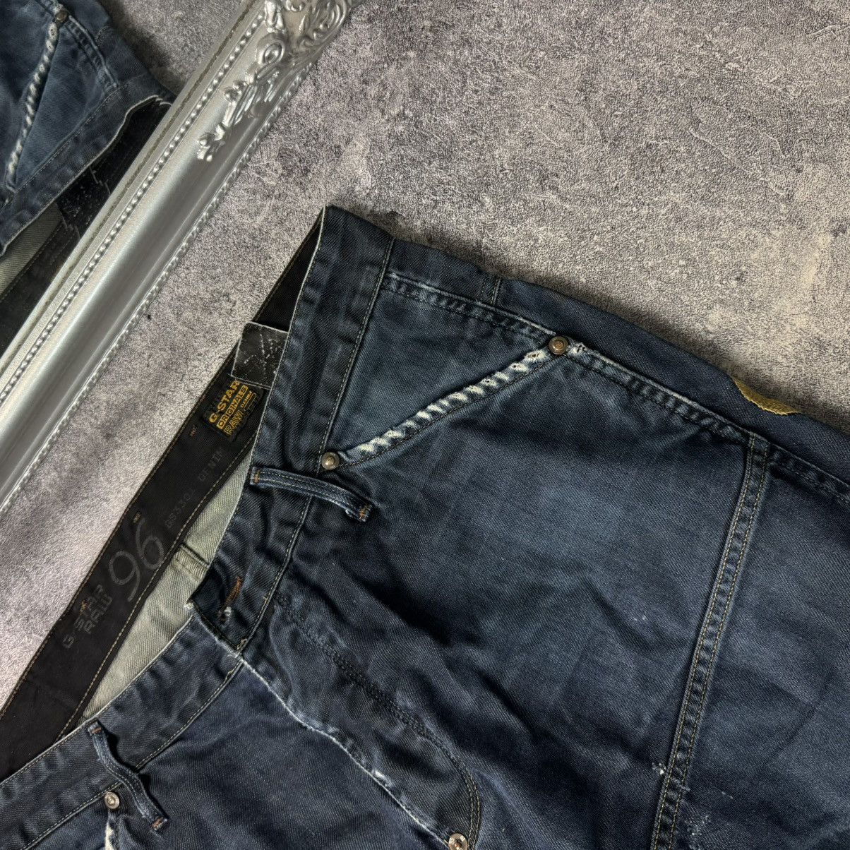 G-Star G-Star Raw 96 Elwood Heritage Denim Jeans Vintage 90s Size US 36 / EU 52 - 11 Thumbnail
