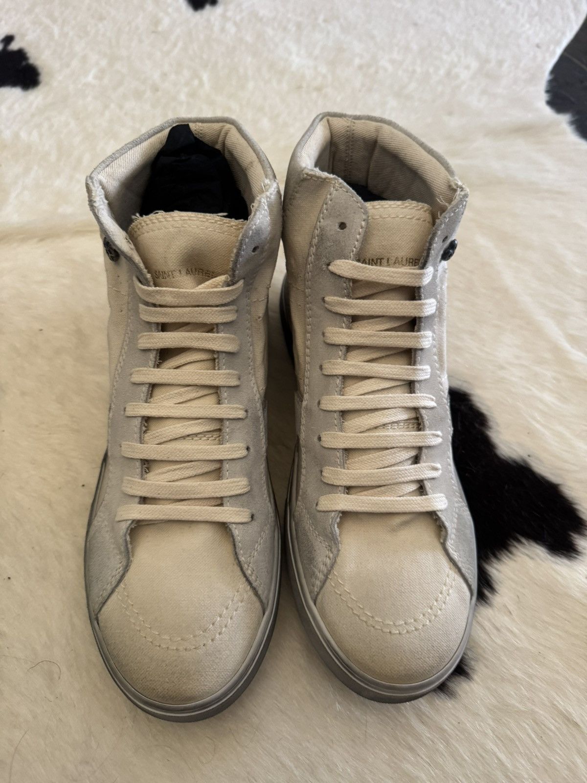 Saint Laurent Paris NEW Saint Laurent “SMOKING FOREVER” shoes Size US 10 / EU 43 - 2 Thumbnail