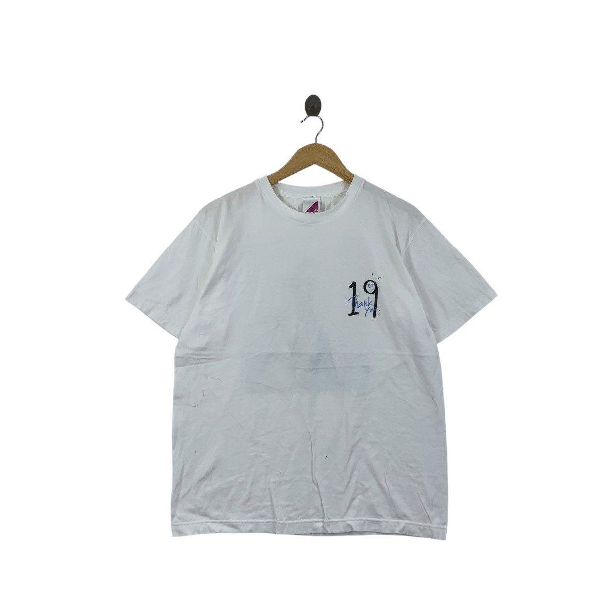 Vintage NOGIZAKA46 JAPAN IDOL 19th Birthday Celebration Tee Shirt Size US L / EU 52-54 / 3 - 1 Thumbnail