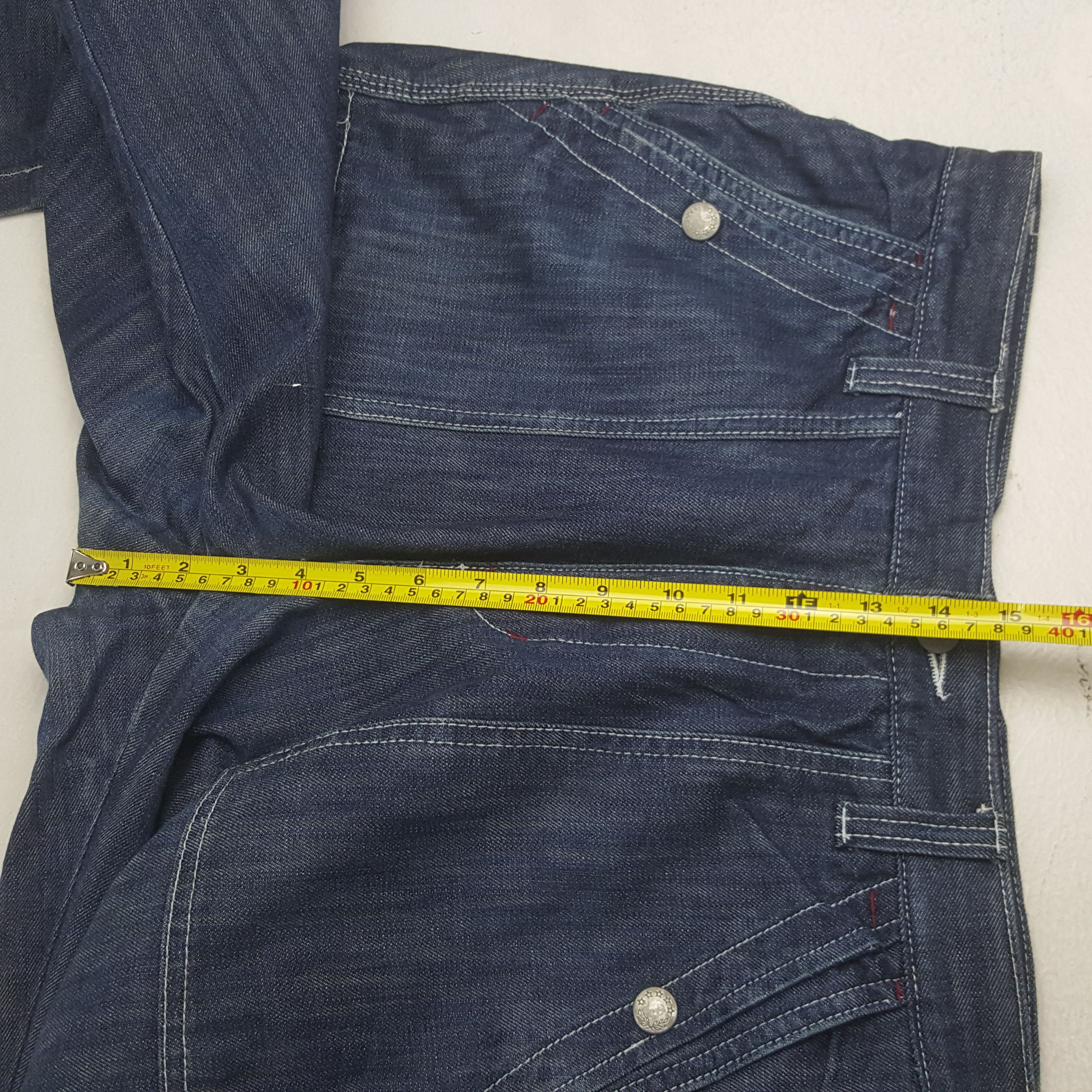 Other Vintage Hamnett Japanese Brand Denim Jeans RR20 Size US 32 / EU 48 - 11 Thumbnail