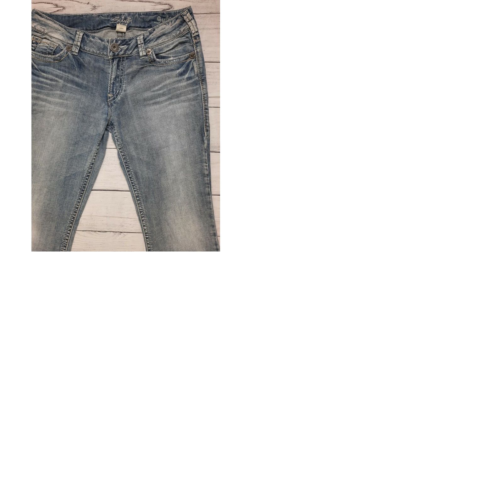 Silver Jeans Co. VINTAGE? No. Size 24" / US 00 / IT 34 - 9 Thumbnail