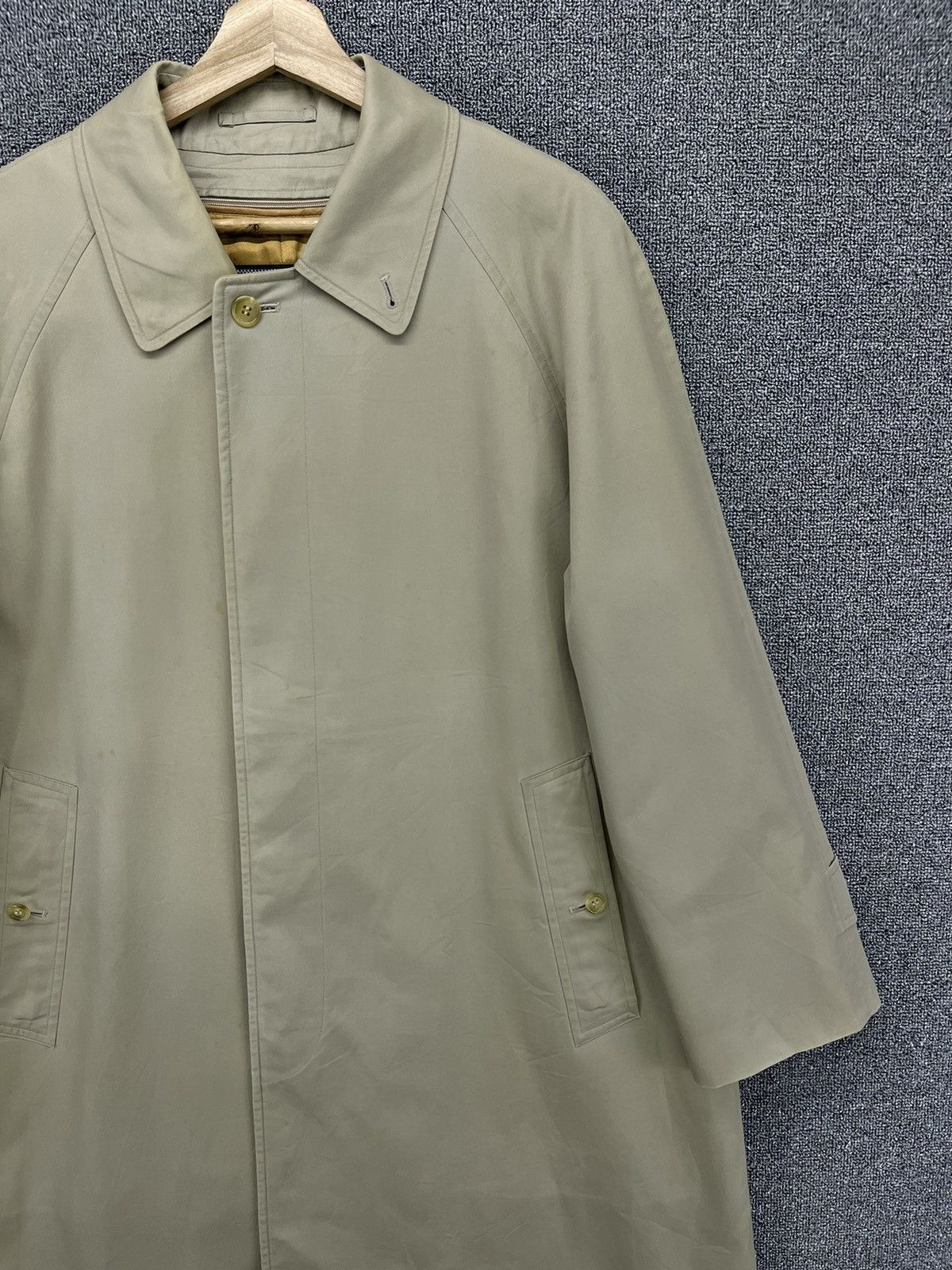 Burberry Vintage Burberry Nova Check Trench Coat Long Jacket Size US M / EU 48-50 / 2 - 4 Thumbnail
