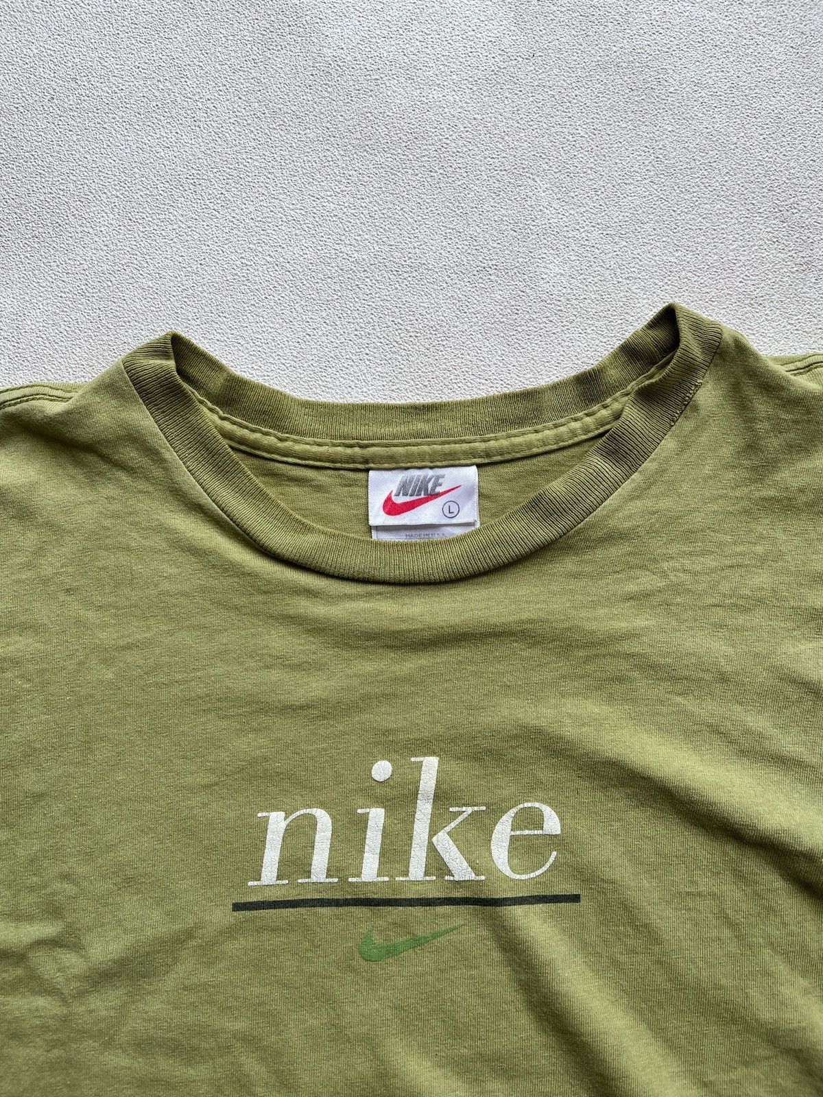 Nike 90s Nike Center Tee Size US L / EU 52-54 / 3 - 2 Thumbnail
