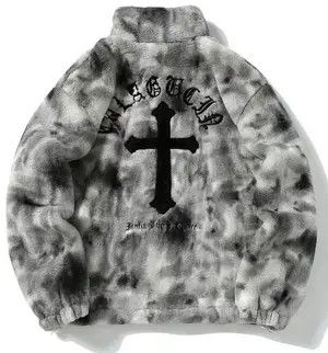 High Sport Hiphop Cross Winter Fleece Oversized Jacket Size US L / EU 52-54 / 3 - 2 Thumbnail