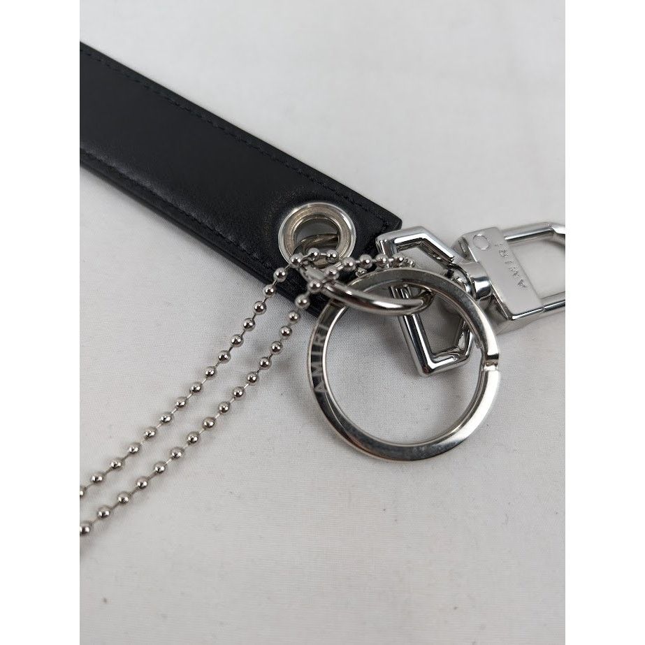 Amiri o1rshd1 Q:7 / Size: OS / Nappa Tag Keychain in Black Size ONE SIZE - 4 Thumbnail
