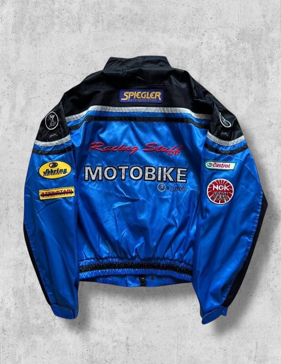 Other VINTAGE RACING JACKET Motobike High Speed cars bomber Size US XXL / EU 58 / 5 - 3 Thumbnail