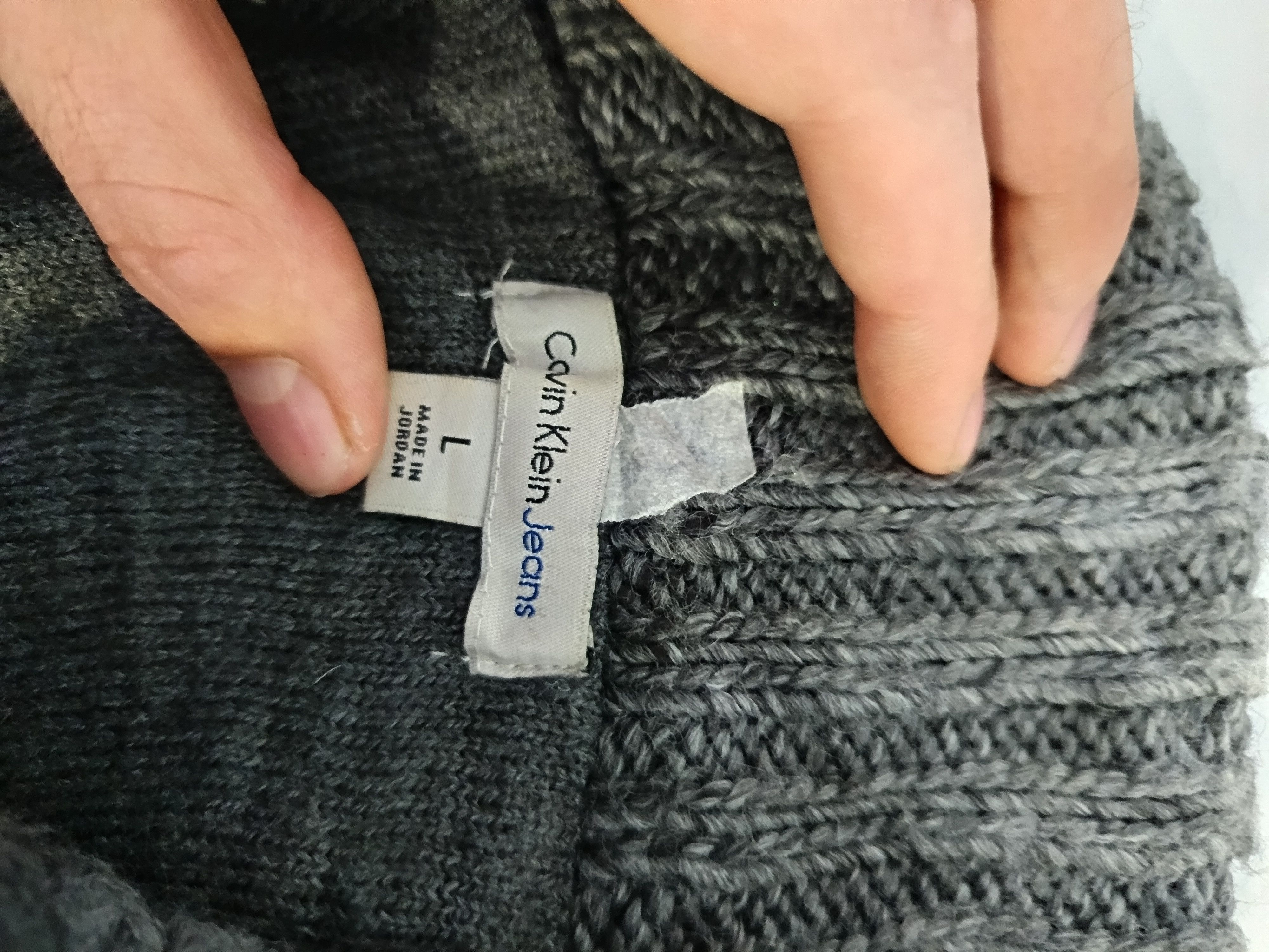 Calvin Klein Calvin Klein gray sweater Size US L / EU 52-54 / 3 - 5 Thumbnail