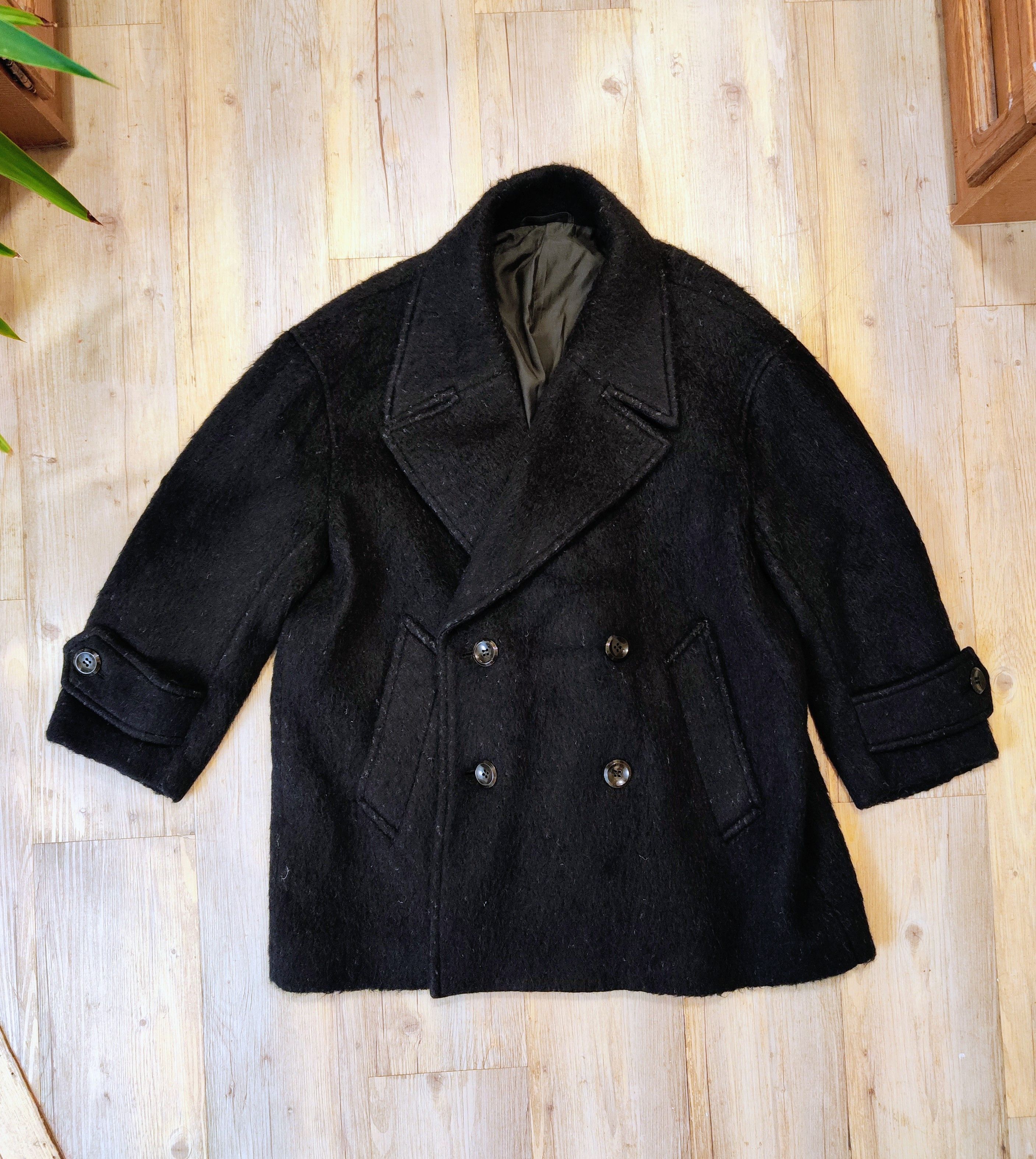 Kazuyuki Kumagai Attachment Wide wool/alpaca coat.Like Elena Dawson or Layer-0 Size US XXL / EU 58 / 5 - 6 Thumbnail