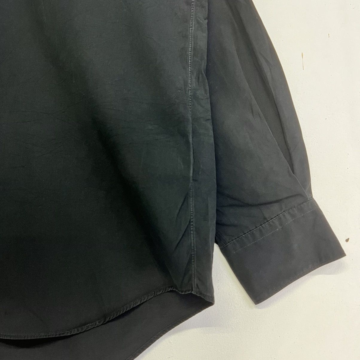 Comme des Garcons SHIRT COMME des GARCONS SHIRT Minimalist Black Button Shirt Size US M / EU 48-50 / 2 - 3 Thumbnail