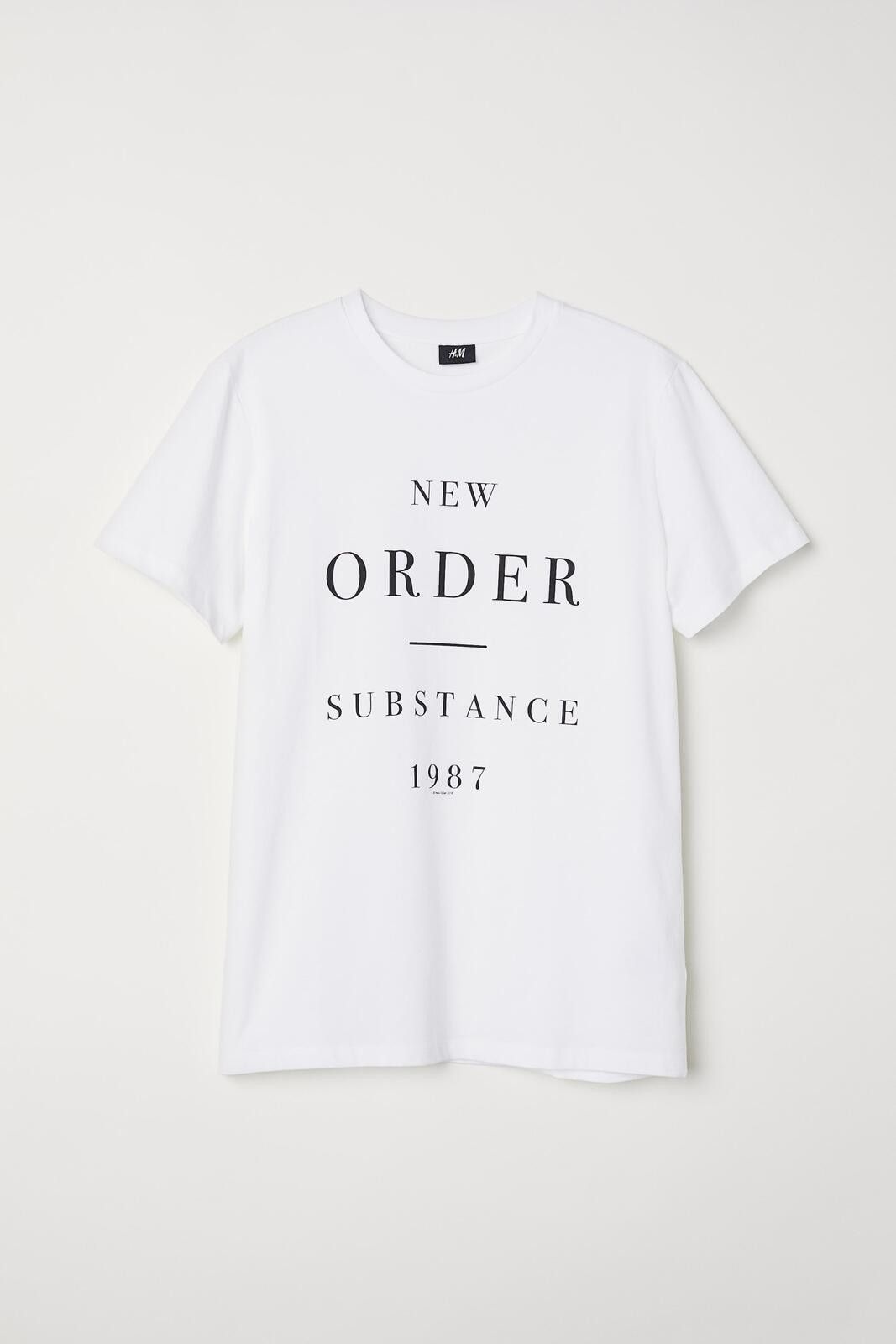 H&M New Order "Substance 1987" Band T-Shirt - [XS] Size ONE SIZE - 1 Thumbnail