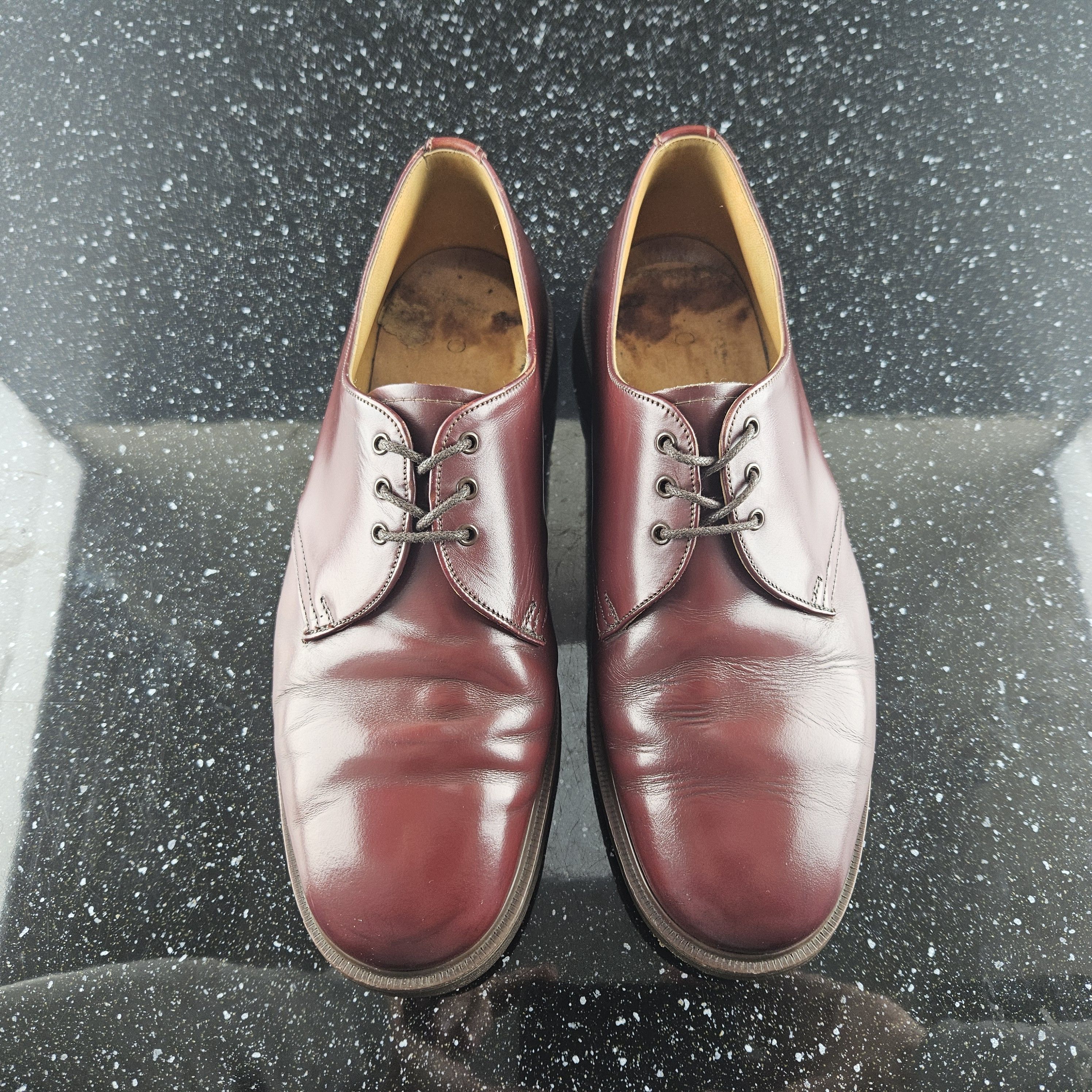 Dr. Martens Vintage 70-80 Dr. Martens red leather shoes Sz 9 Size US 10 / EU 43 - 7 Thumbnail