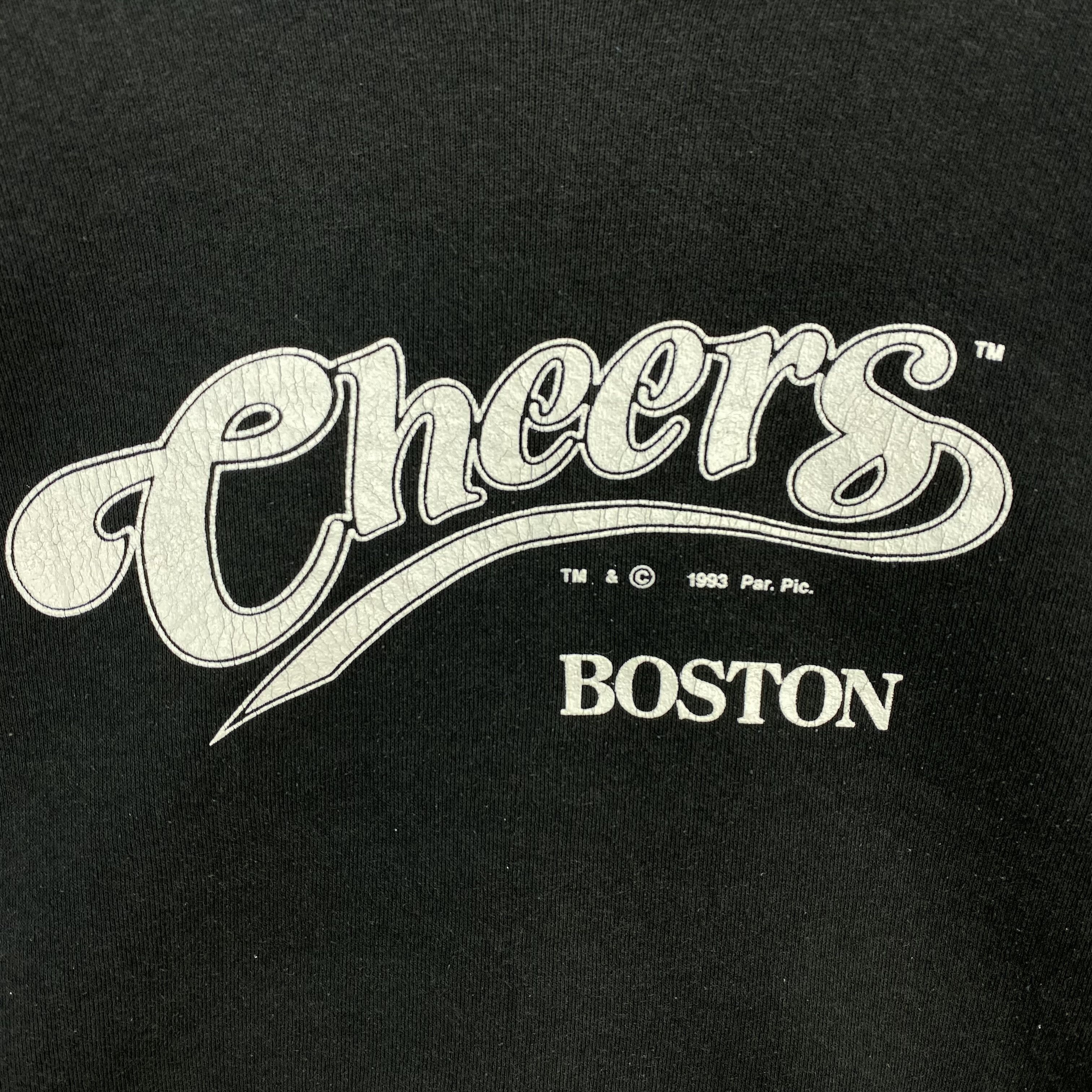 Vintage Vintage 90s Cheers Boston TV Show Sweatshirt Lee USA Size US L / EU 52-54 / 3 - 3 Thumbnail
