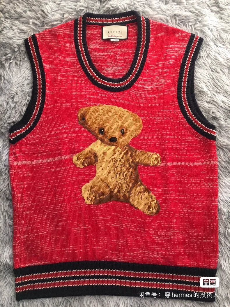 Gucci Gucci Bear, sweater, vest 2501-Nextarrow Size US S / EU 44-46 / 1 - 1 Thumbnail