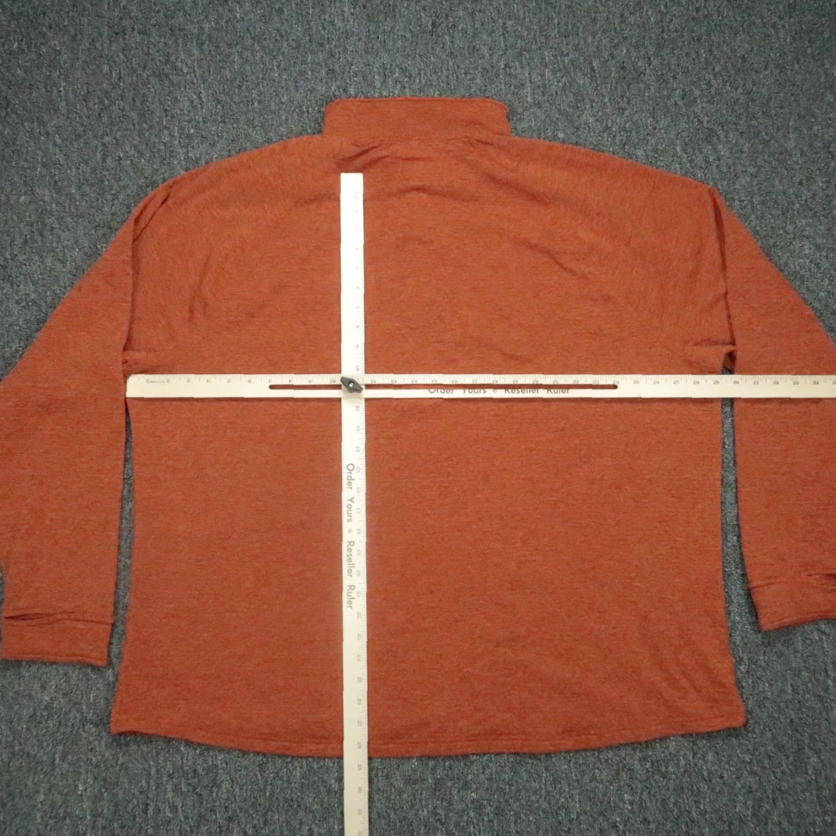 Vintage LL Bean Pullover Mens 3XL Orange Adventure Grid Fleece Hiking Slightly Fitted Size US XXL / EU 58 / 5 - 6 Thumbnail