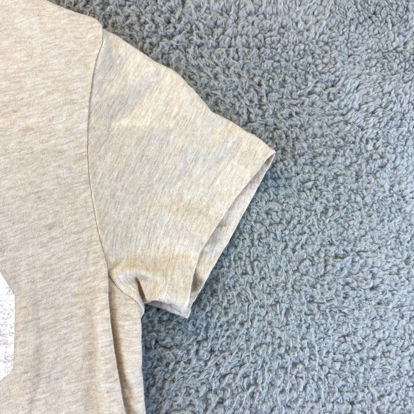 Gap Gap Shirt Women XS Tan Scoop Neck Short Sleeve T-Shirt Regular Adult Womens Spring Summer Lightweight Casual Top 39-15 Size XS / US 0-2 / IT 36-38 - 3 Thumbnail