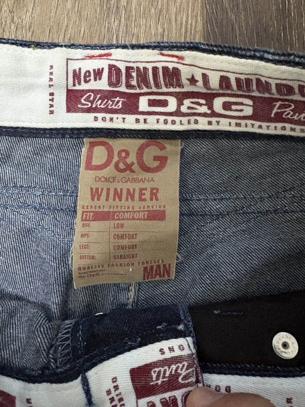 Dolce & Gabbana Dolce and Gabbana Denim Laundry dark blue jeans Size US 30 / EU 46 - 3 Thumbnail