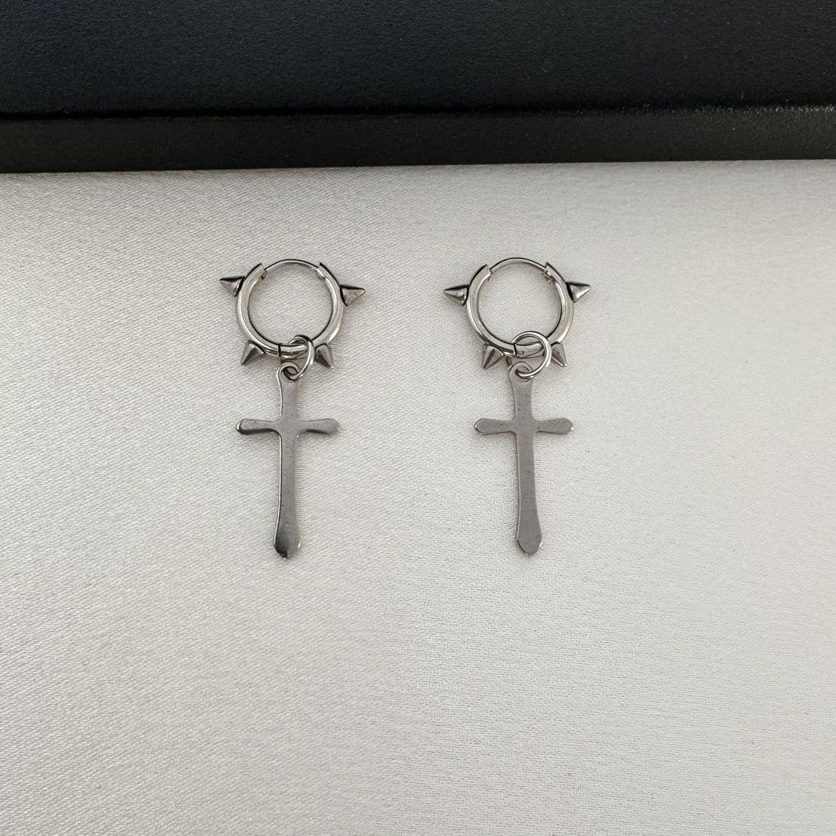 Other Cross Dangle Drop Earrings for Men Women Size ONE SIZE - 1 Thumbnail