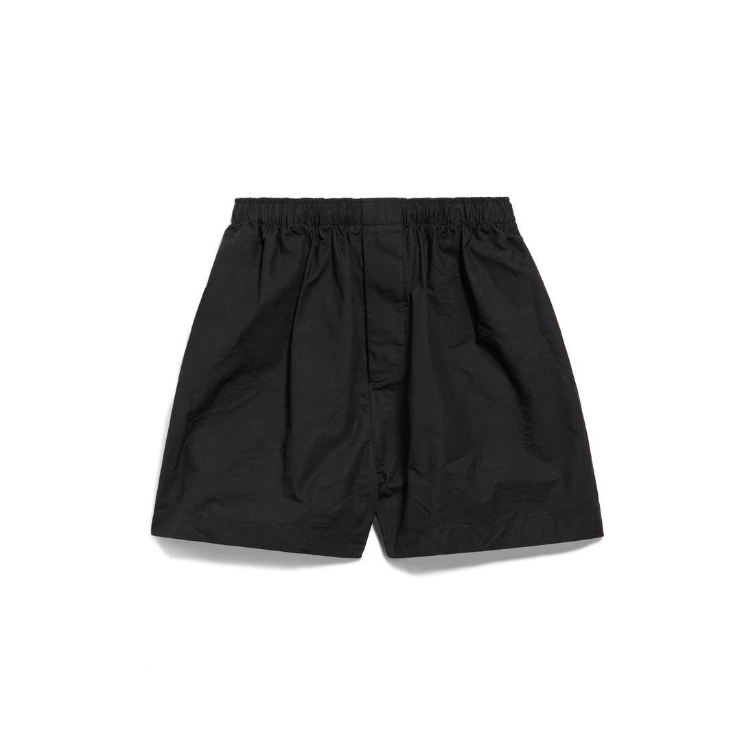 Balenciaga BB Corp Pyjama Shorts in black cotton poplin Size US 36 / EU 52 - 1 Thumbnail