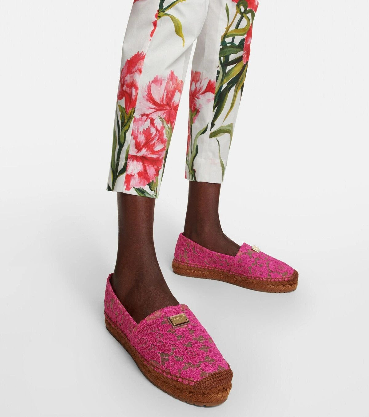 Designer o1y0925 Espadrilles in Fuchsia Size US 4 / IT 34 - 4 Thumbnail