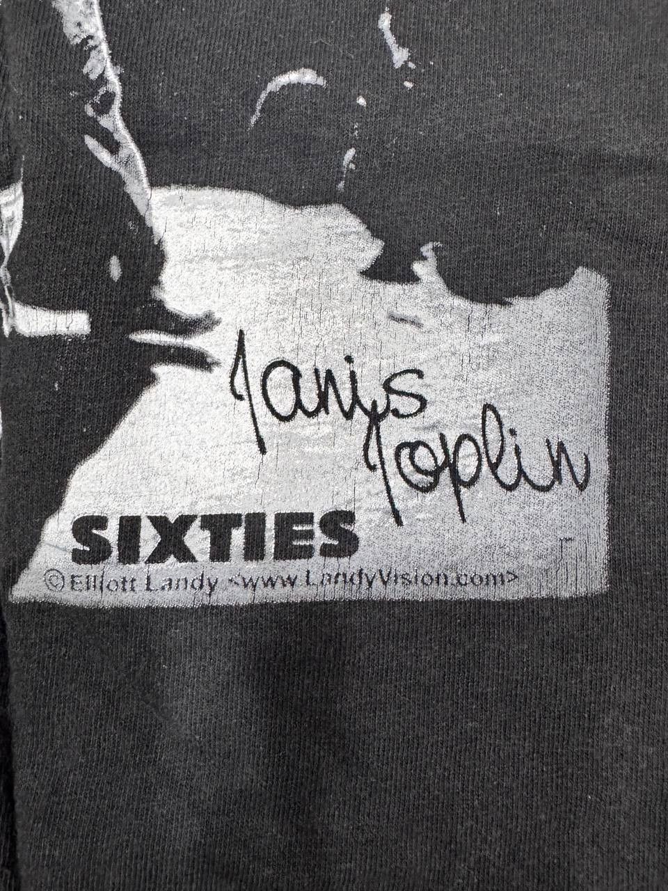 Band Tees × Vintage Vintage Janis Joplin Size US XL / EU 56 / 4 - 3 Thumbnail