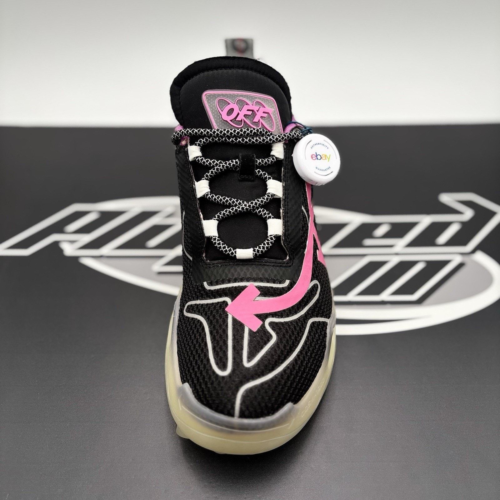 Off-White Off-White Odsy-1000 ' Transparent Fuchsia ' | SUPER CLEAN! Size US 9 / EU 42 - 15 Thumbnail