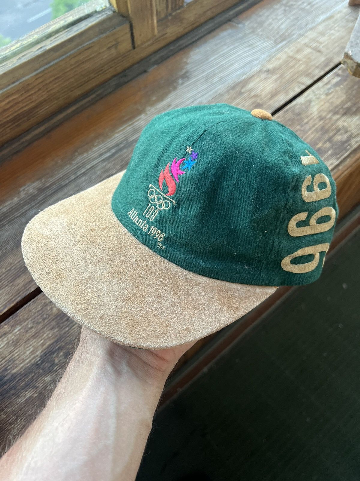 USA Olympics Vintage Olympics Games Collection Atlanta 1996 Snapback Cap Size ONE SIZE - 2 Thumbnail