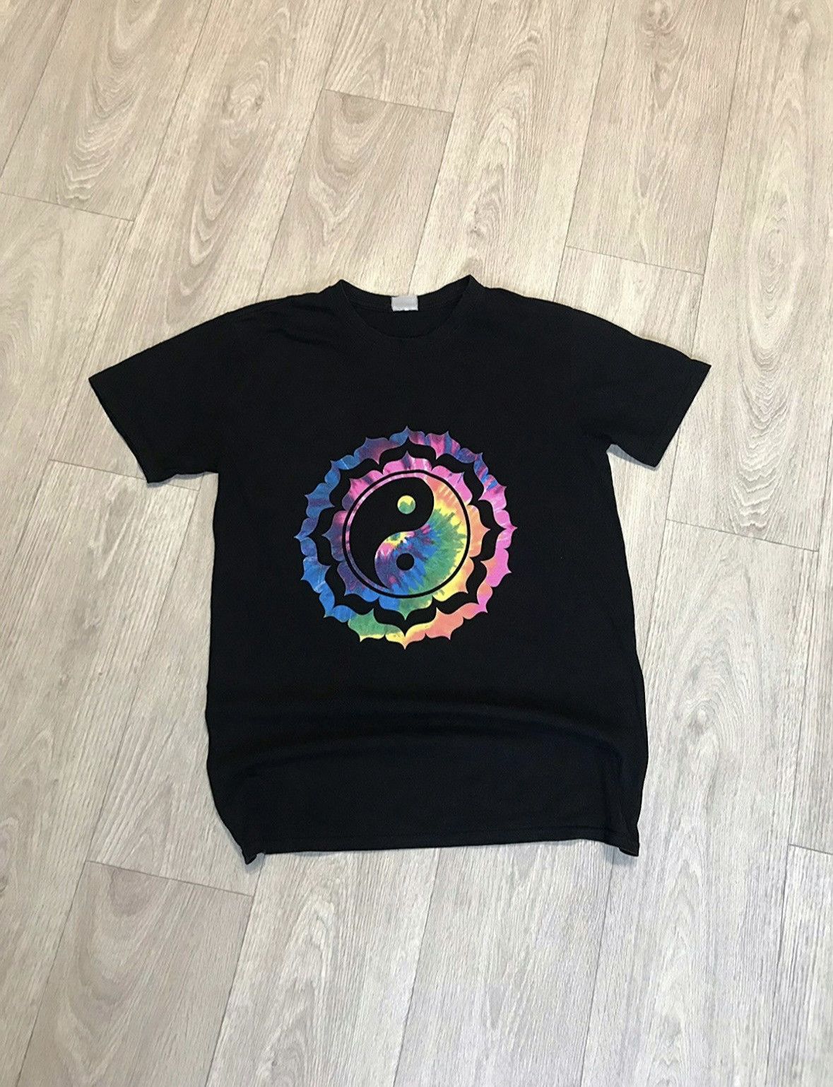 Japanese Brand × Vintage 🔷Vintage Yin Yang T-shirt🔷 Size US L / EU 52-54 / 3 - 1 Thumbnail