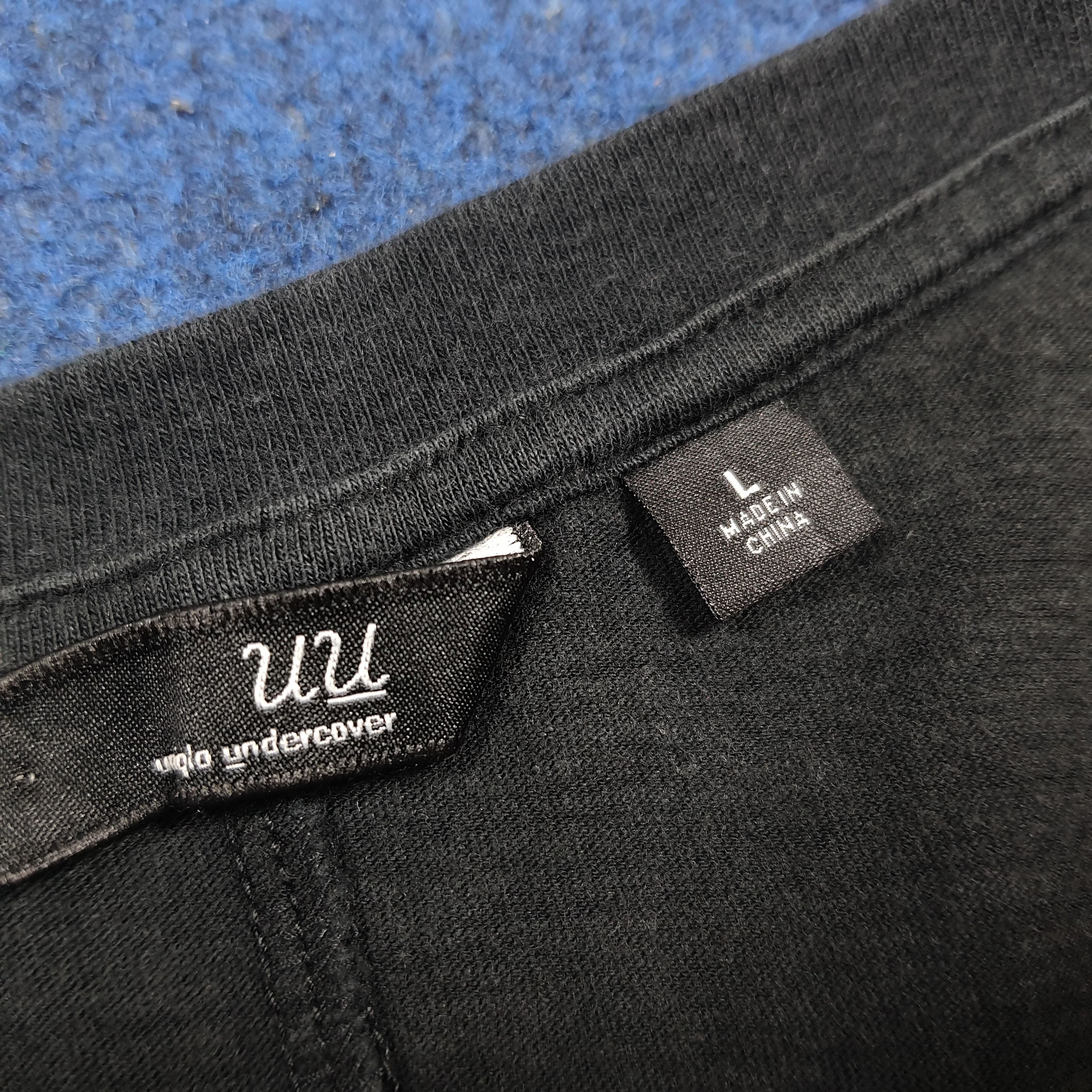 Undercover × Uniqlo Vintage Uniqlo x Undercover Skull 3/4 Sleeve Tshirt C285N19 Size US S / EU 44-46 / 1 - 4 Thumbnail