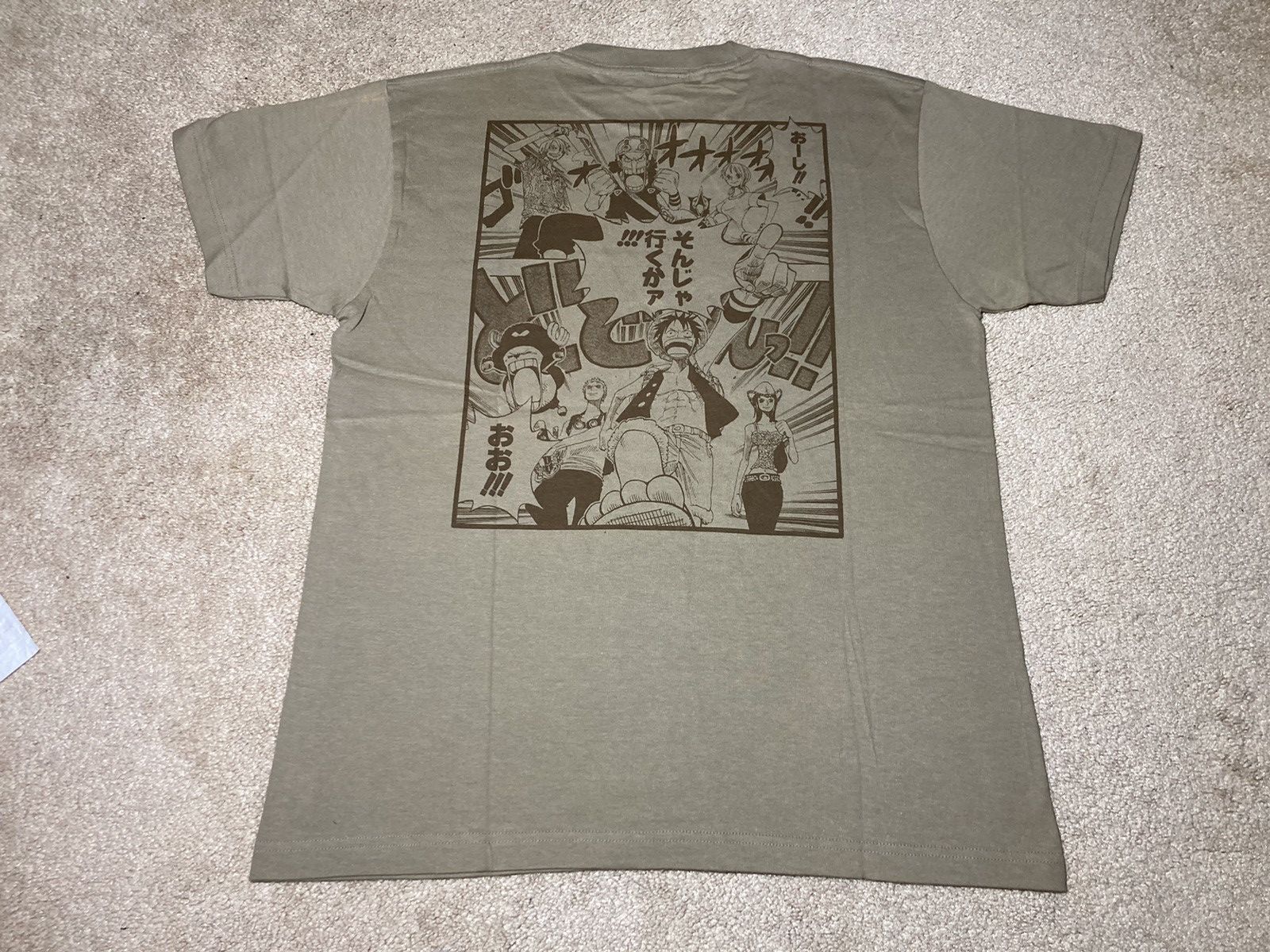 Anime × One Piece × Vintage 2002 One Piece New Manga Tee Anime Luffy Zoro Vintage 90s Size US M / EU 48-50 / 2 - 4 Thumbnail