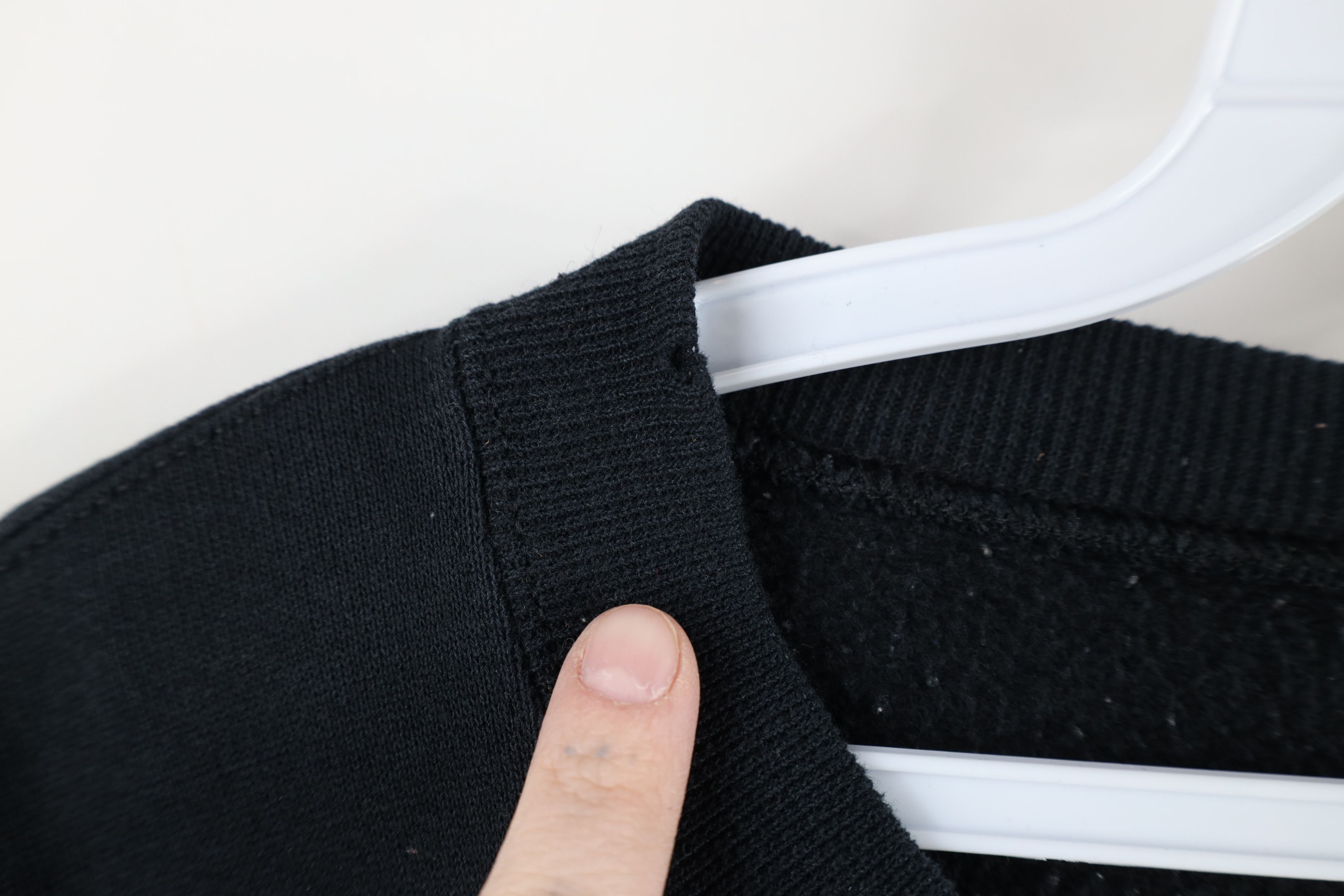 Russell Athletic Vintage 90s Russell Athletic Blank Crewneck Sweatshirt Black Size US XXL / EU 58 / 5 - 9 Thumbnail