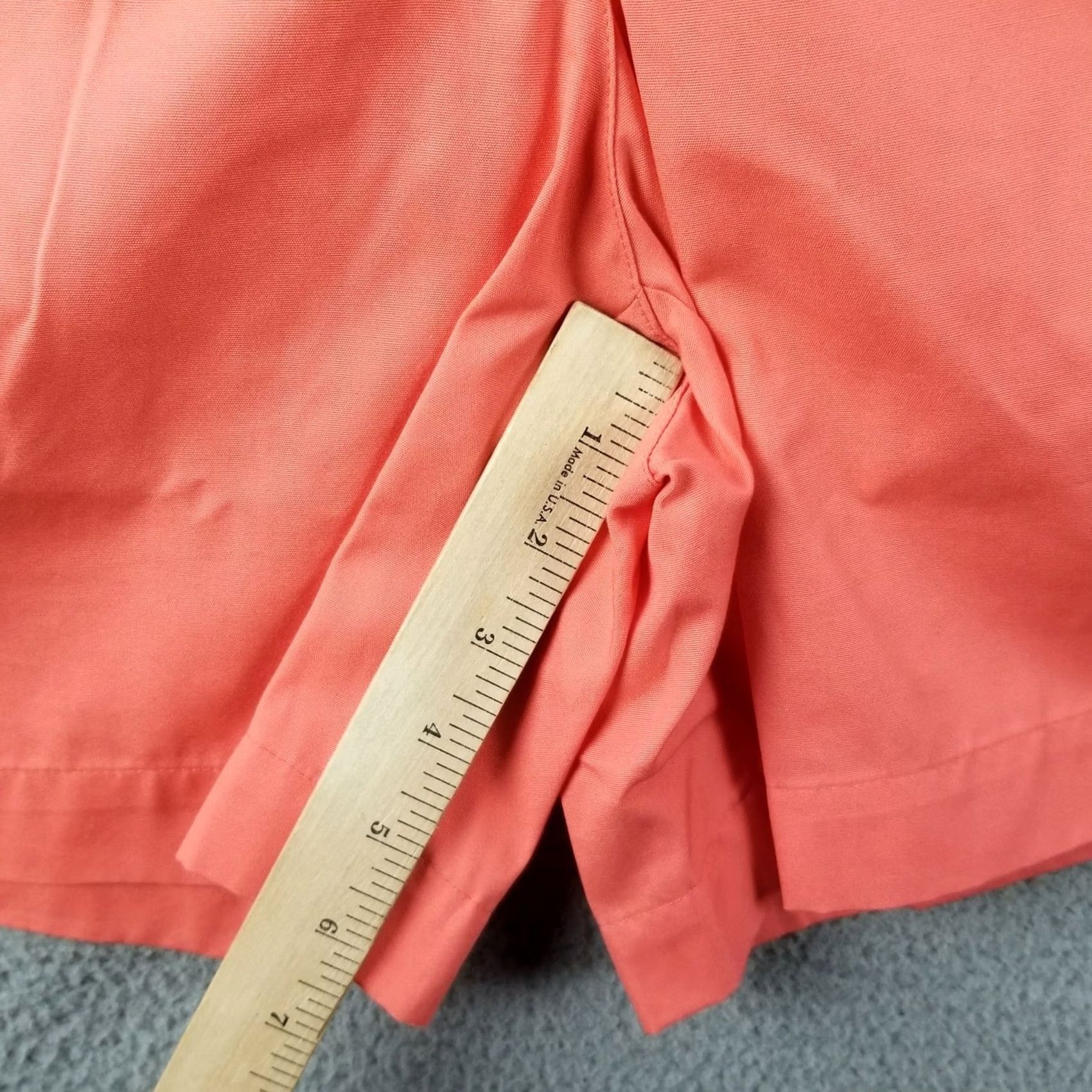 Liz Claiborne Liz Claiborne Lizsport Belted Casual Golf Shorts Sz 10 Pink NWT, 100% Cotton, Plaid, Belted, Casual, Golf, Women Size 32" / US 10 / IT 46 - 7 Thumbnail