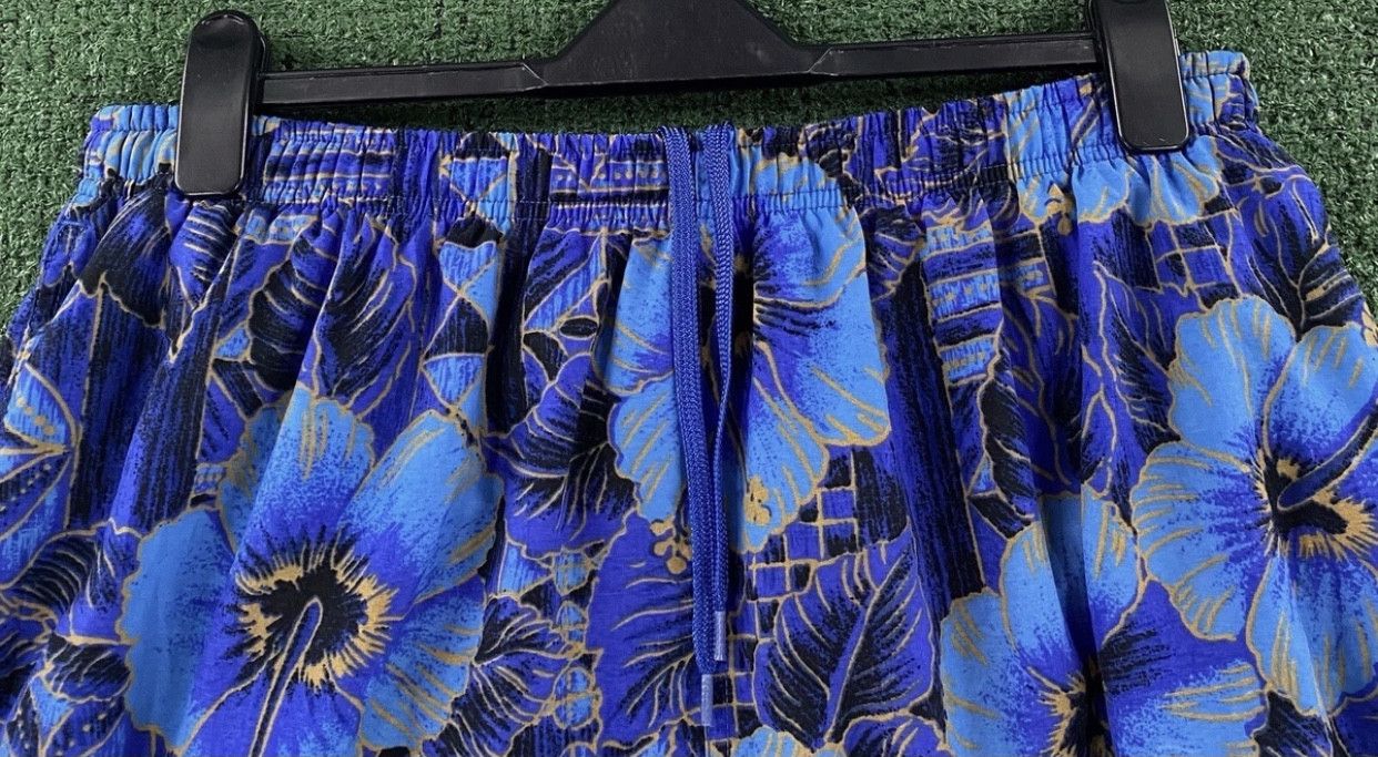 Speedo 90’s Speedo Floral All Over Print Lined Swim Trunks XL Size US 40 / EU 56 - 3 Thumbnail