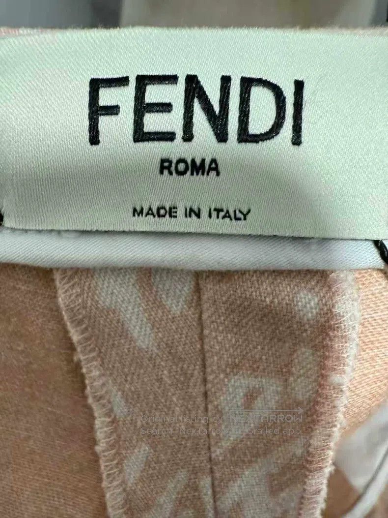 Fendi Fendi Scribble Full Print Shorts Size 25" / US 0 / IT 36 - 4 Thumbnail
