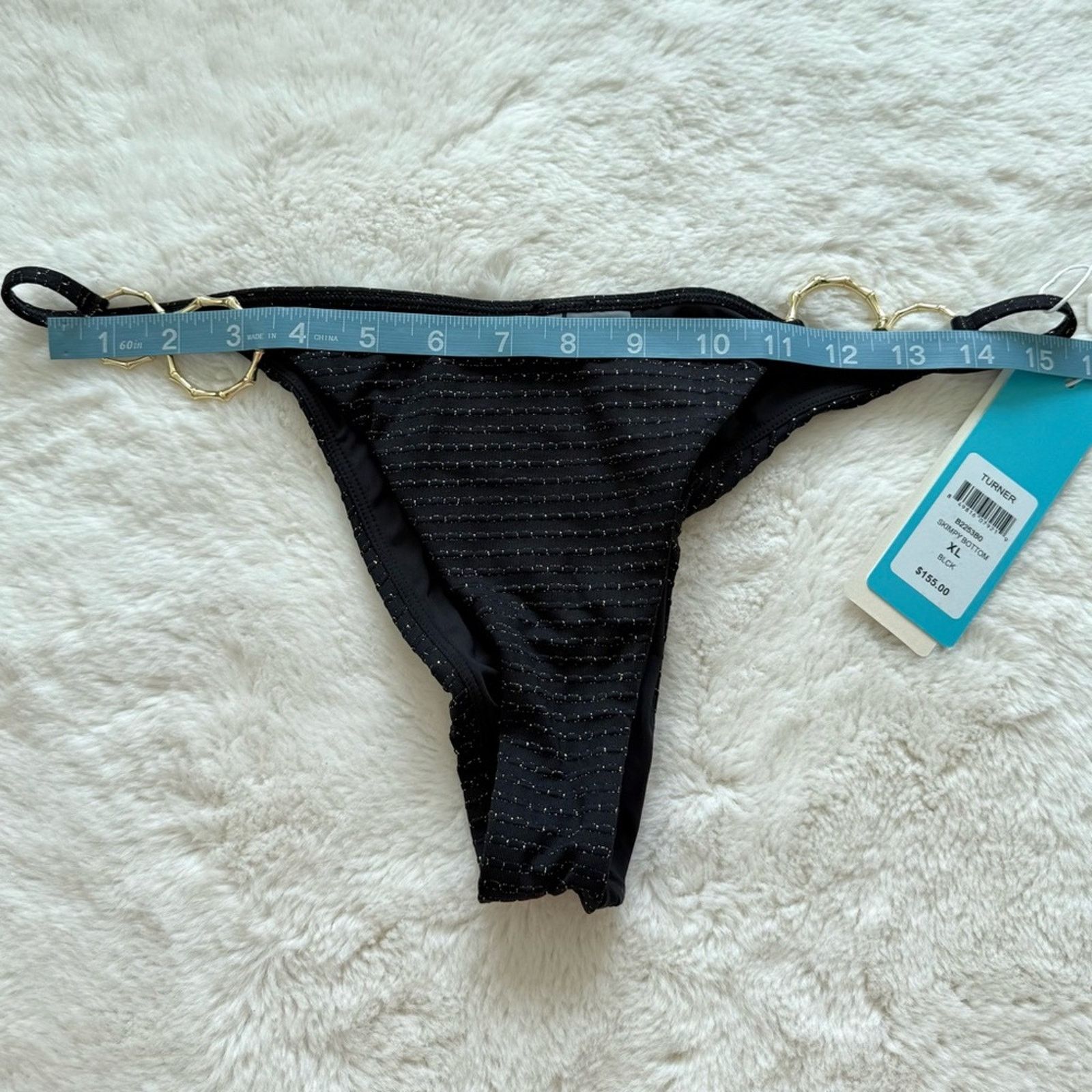 Other NWT!!! Beach Bunny Turner bikini bottom size XL Retail 155$ Size XL / US 12-14 / IT 48-50 - 6 Thumbnail