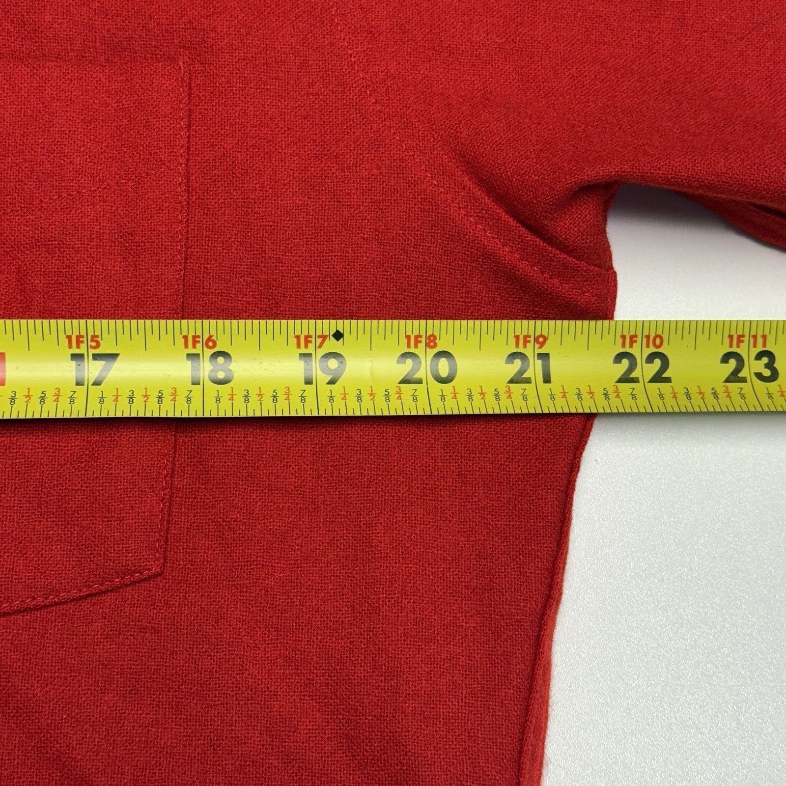 Pendleton Vintage Pendleton Wool Button Up Shirt Mens Medium Red Long Size US M / EU 48-50 / 2 - 11 Thumbnail