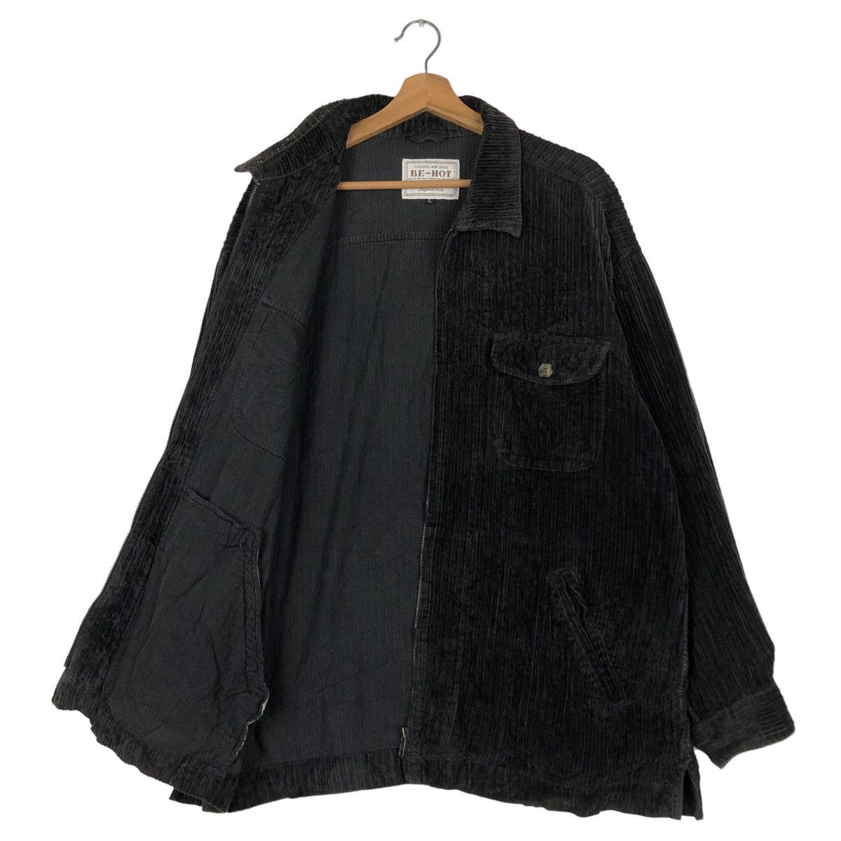 Issey Miyake 🔥Be-Hot Corduroy Zipper Jacket Chore Japan Made Size US L / EU 52-54 / 3 - 11 Thumbnail