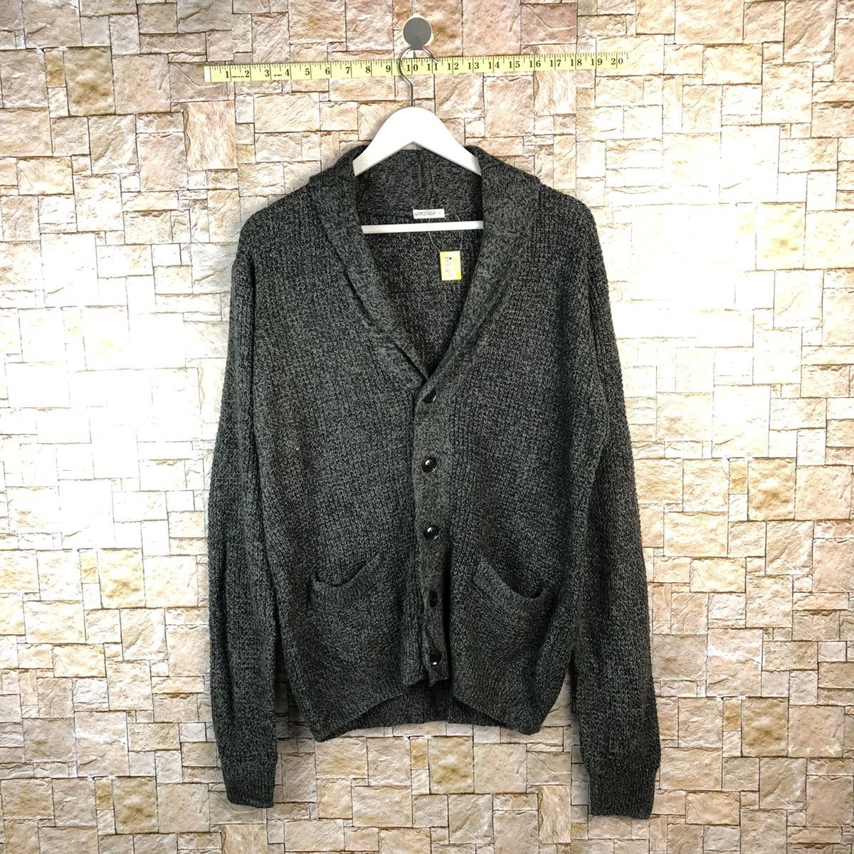 Japanese Brand Japanese Brand Black Cardigan Knitwear #A1184 Size US M / EU 48-50 / 2 - 1 Thumbnail